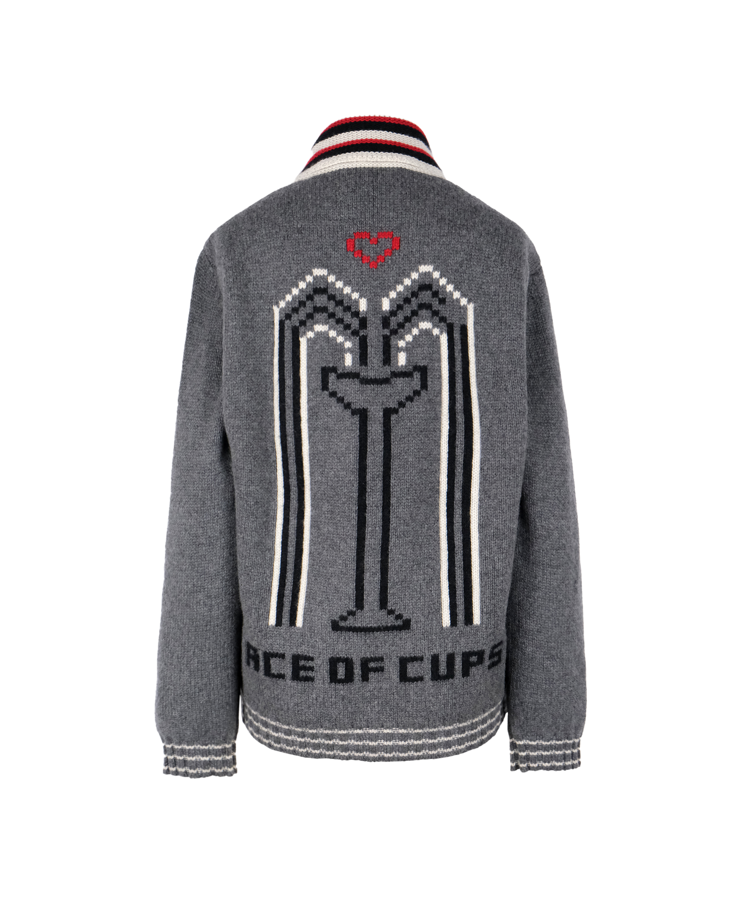 ACE OF CUP CARDIGAN GREY