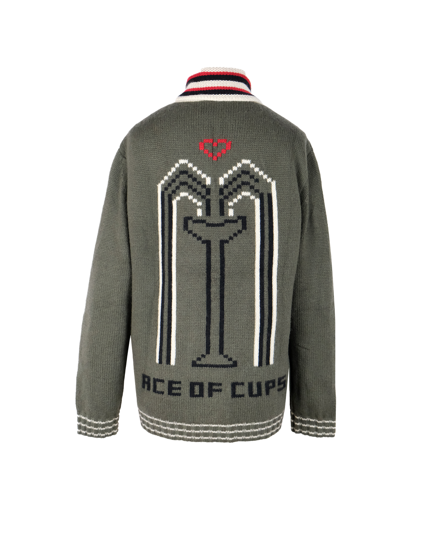 ACE OF CUP CARDIGAN KHAKI