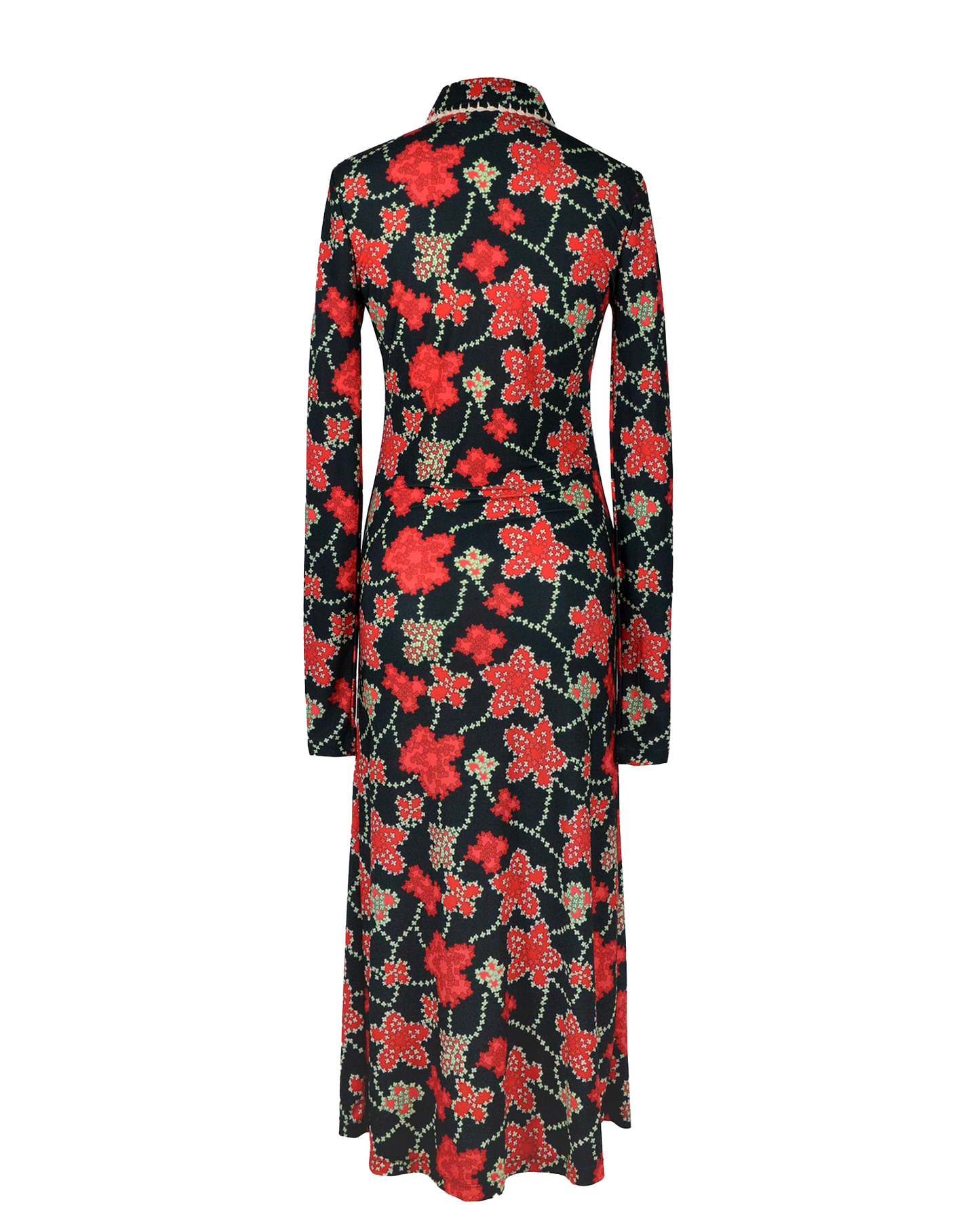 ALICE DRESS - MIAMI BLACK PRINT