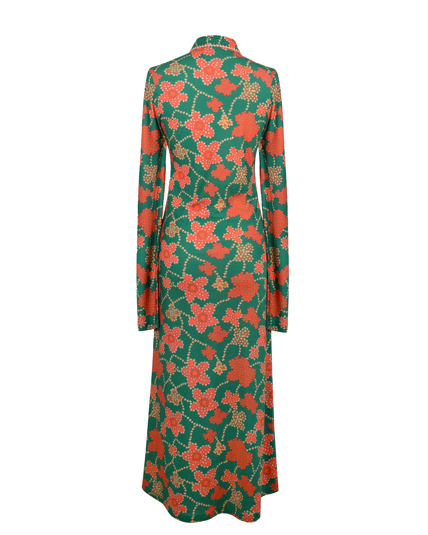 ALICE DRESS - MIAMI GREEN PRINT