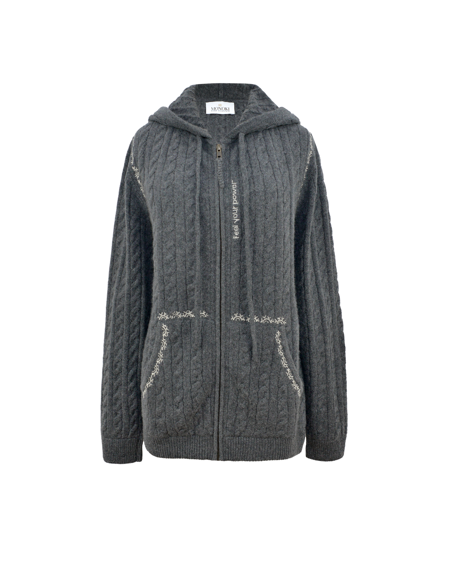 AMA HOODIE - GREY