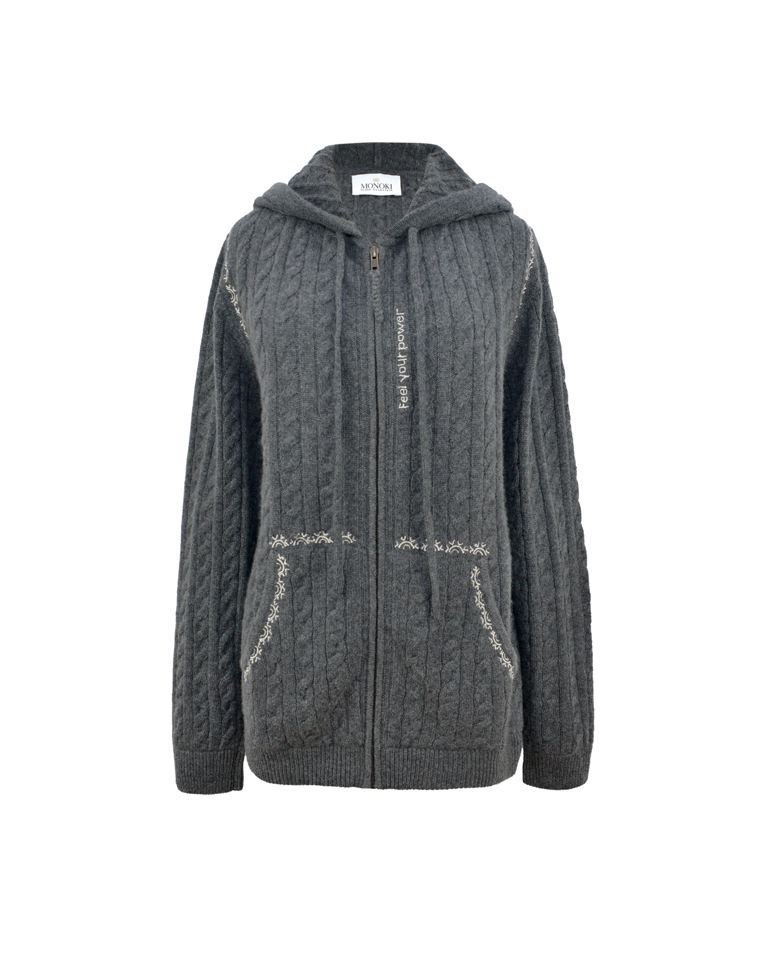 AMA HOODIE - GREY