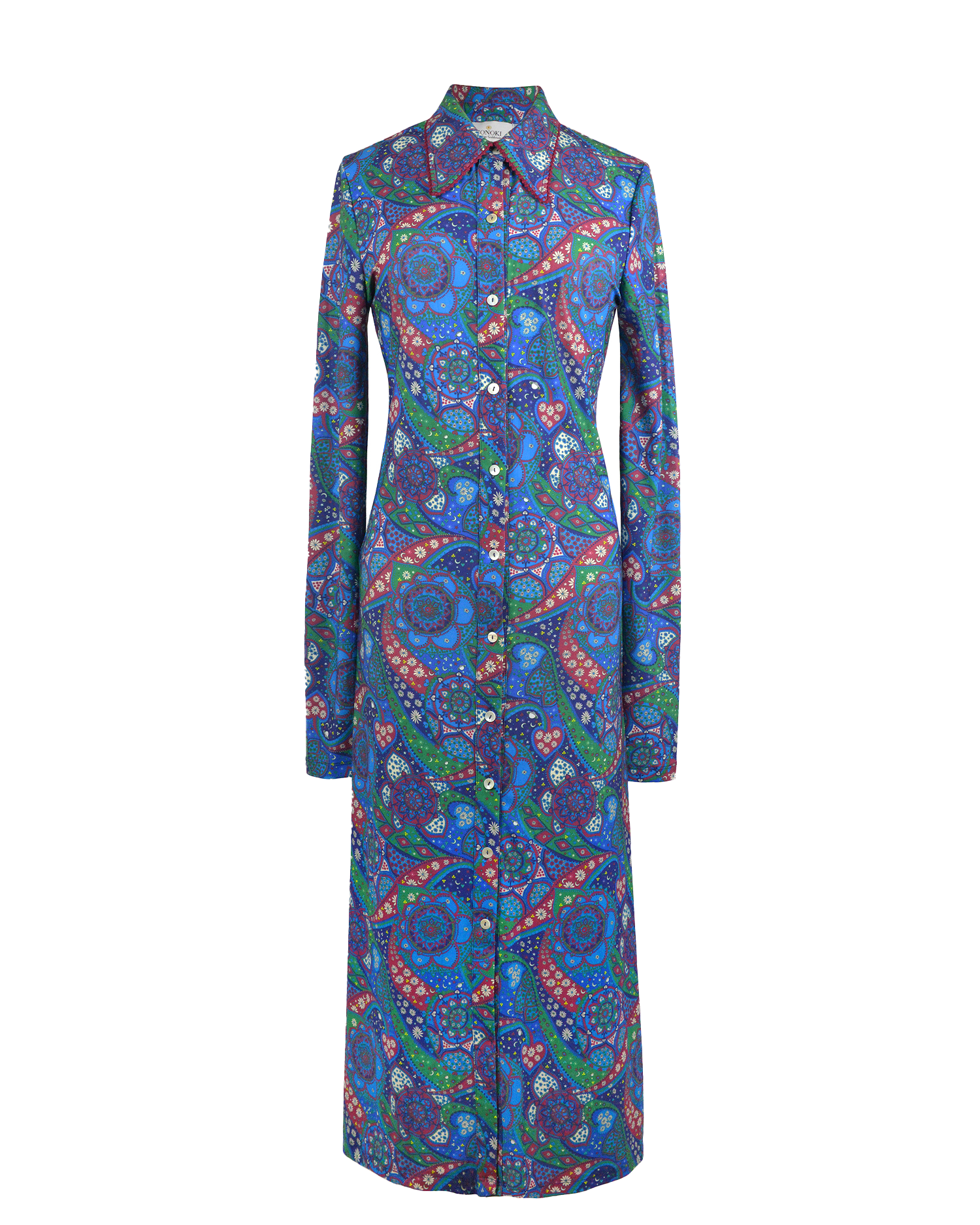 ALICE DRESS - WONDERLAND PURPLE PRINT