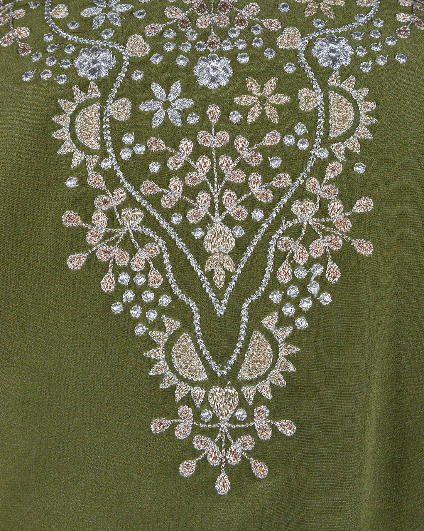 HOPE SILK KIMONO - KHAKI