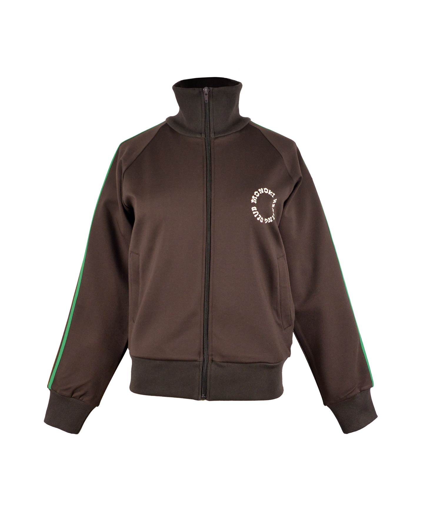 TRACK JACKET - BROWN