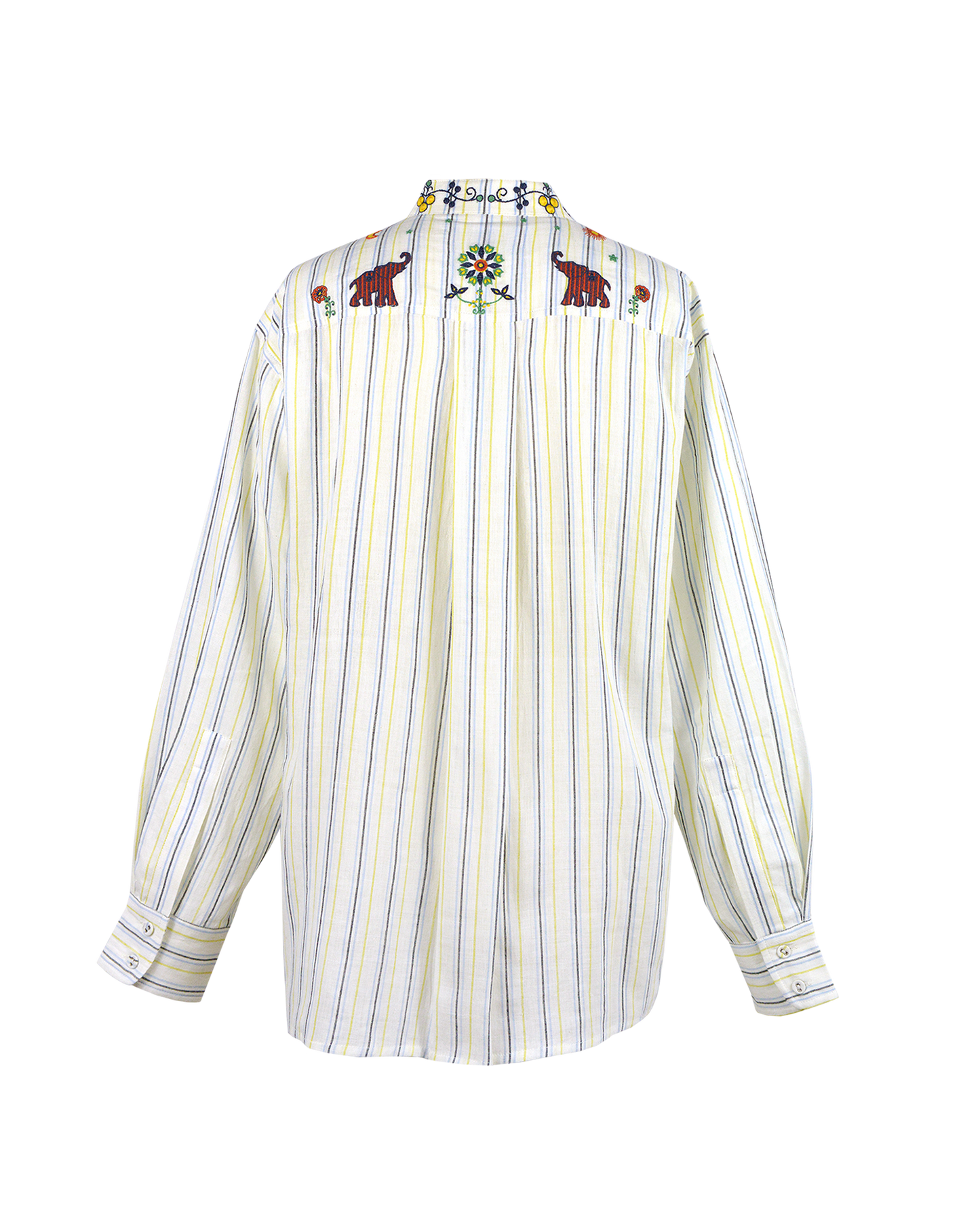 POWER POCKET SHIRT - WHITE STRIPE