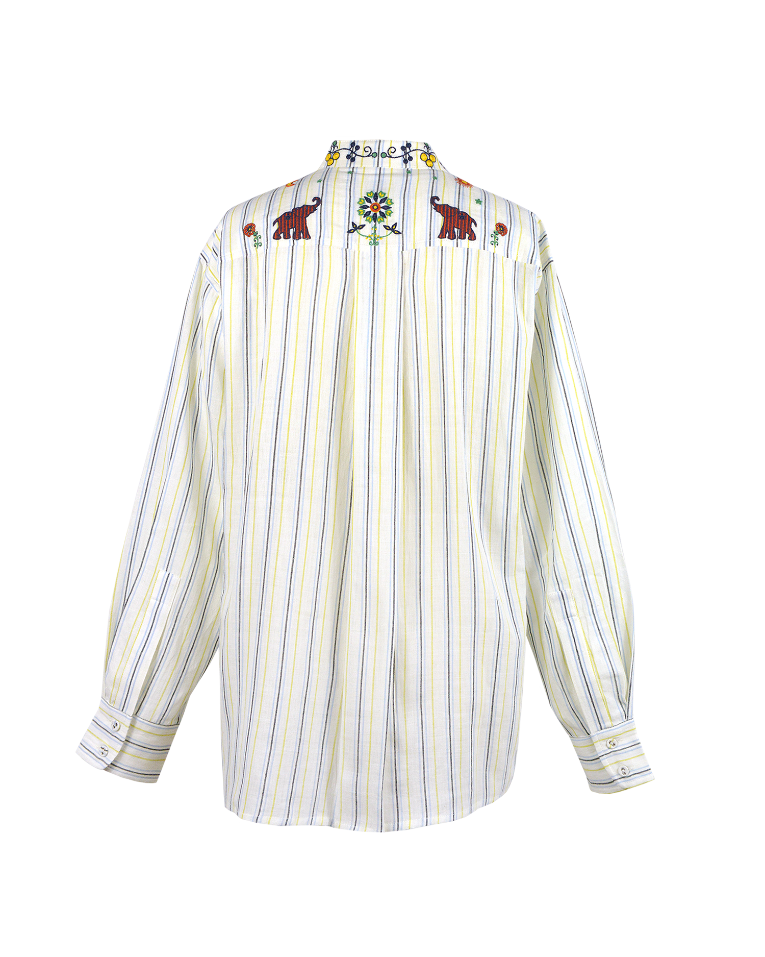 POWER POCKET SHIRT - WHITE STRIPE
