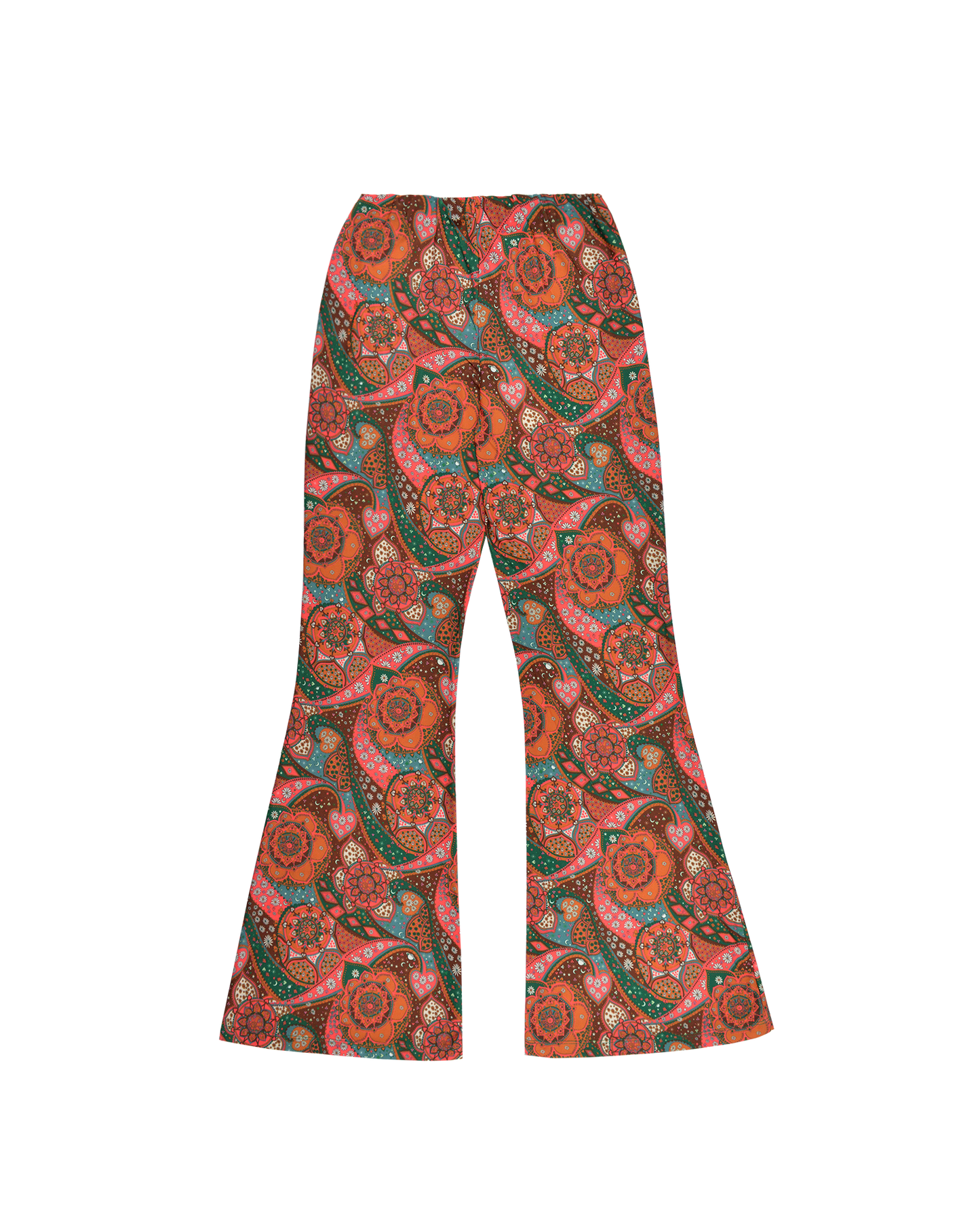 ALICE PANTS - WONDERLAND ORANGE PRINT
