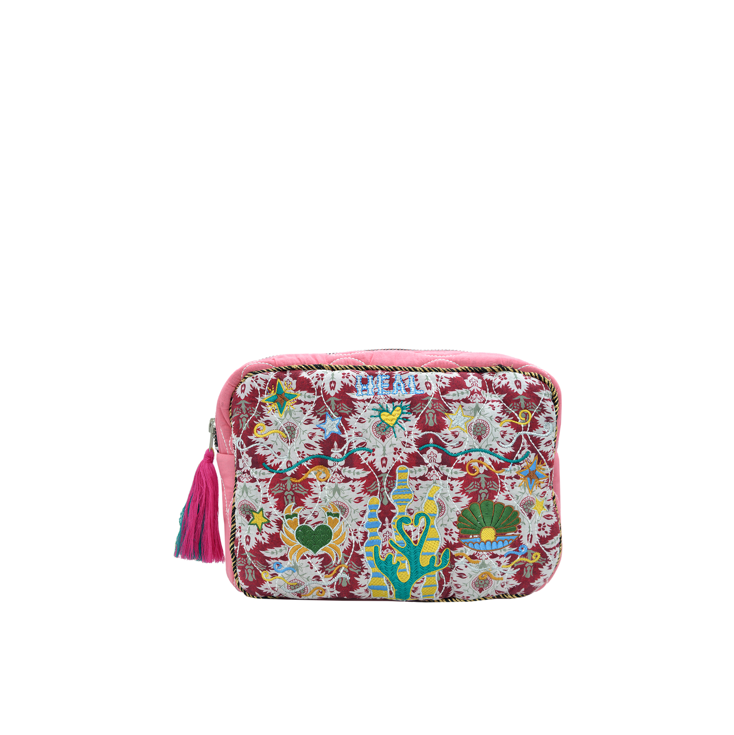 OLGA BIG POUCH - PINK