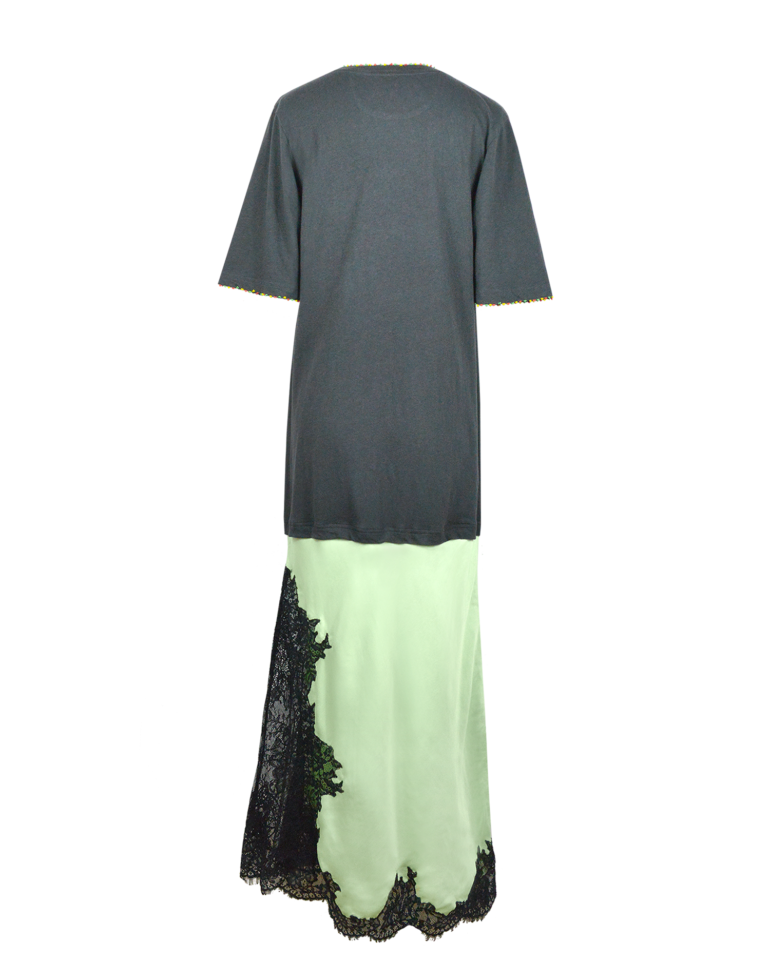 PIZZA DRESS - MINT