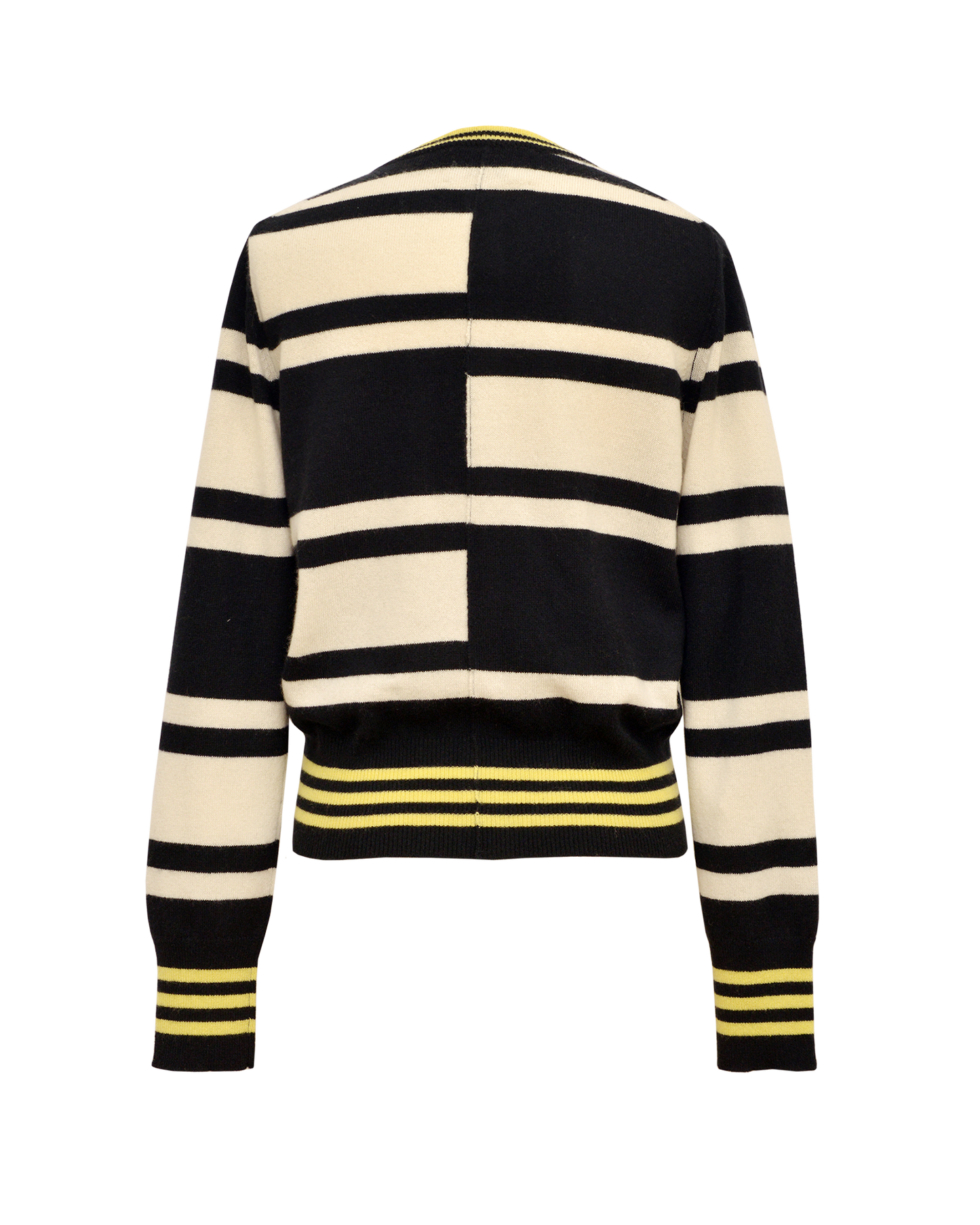 DECALE CARDIGAN - BLACK