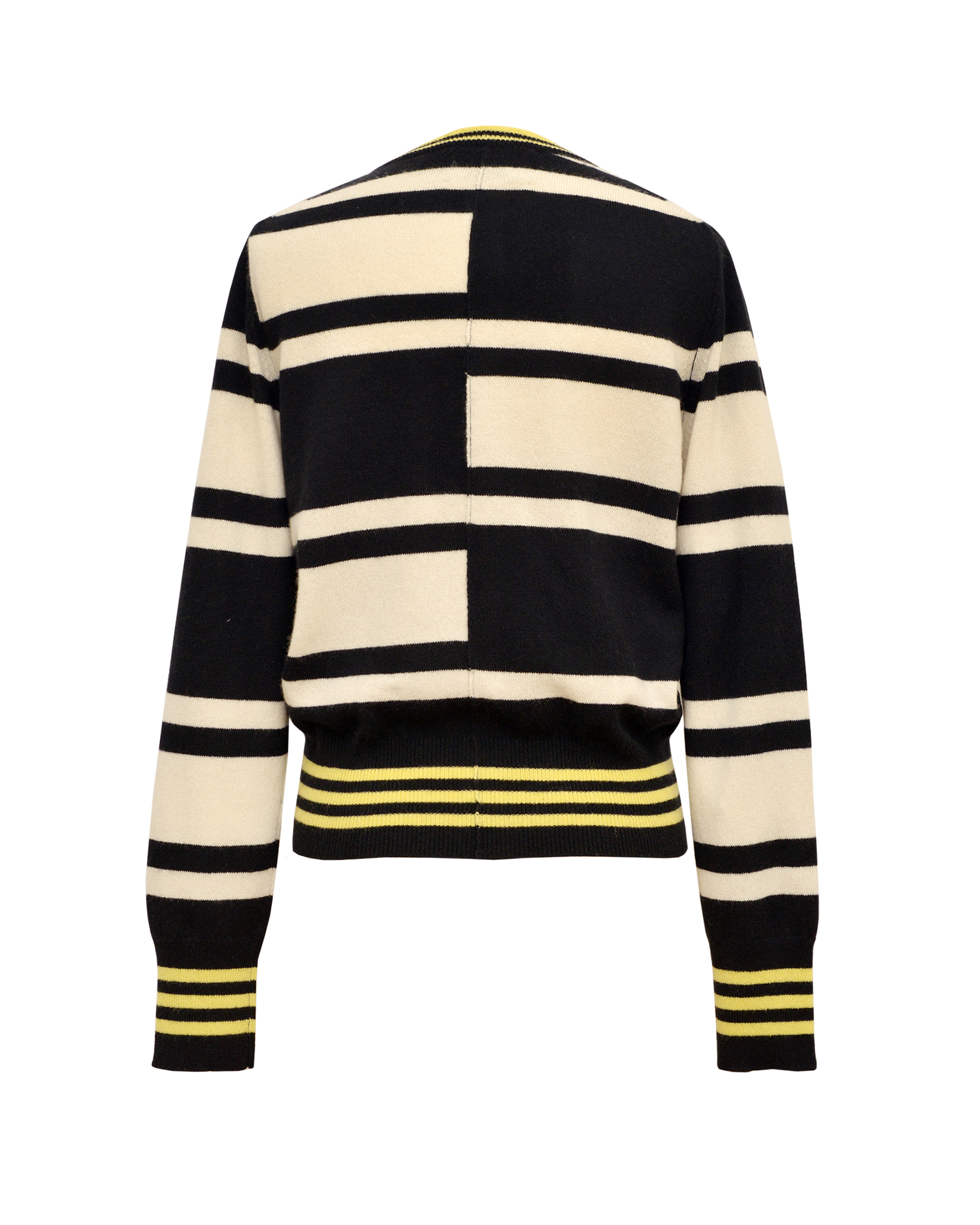 DECALE CARDIGAN - BLACK