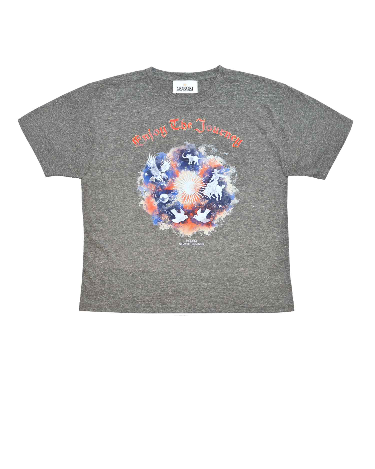 JOURNEY TEE - GREY