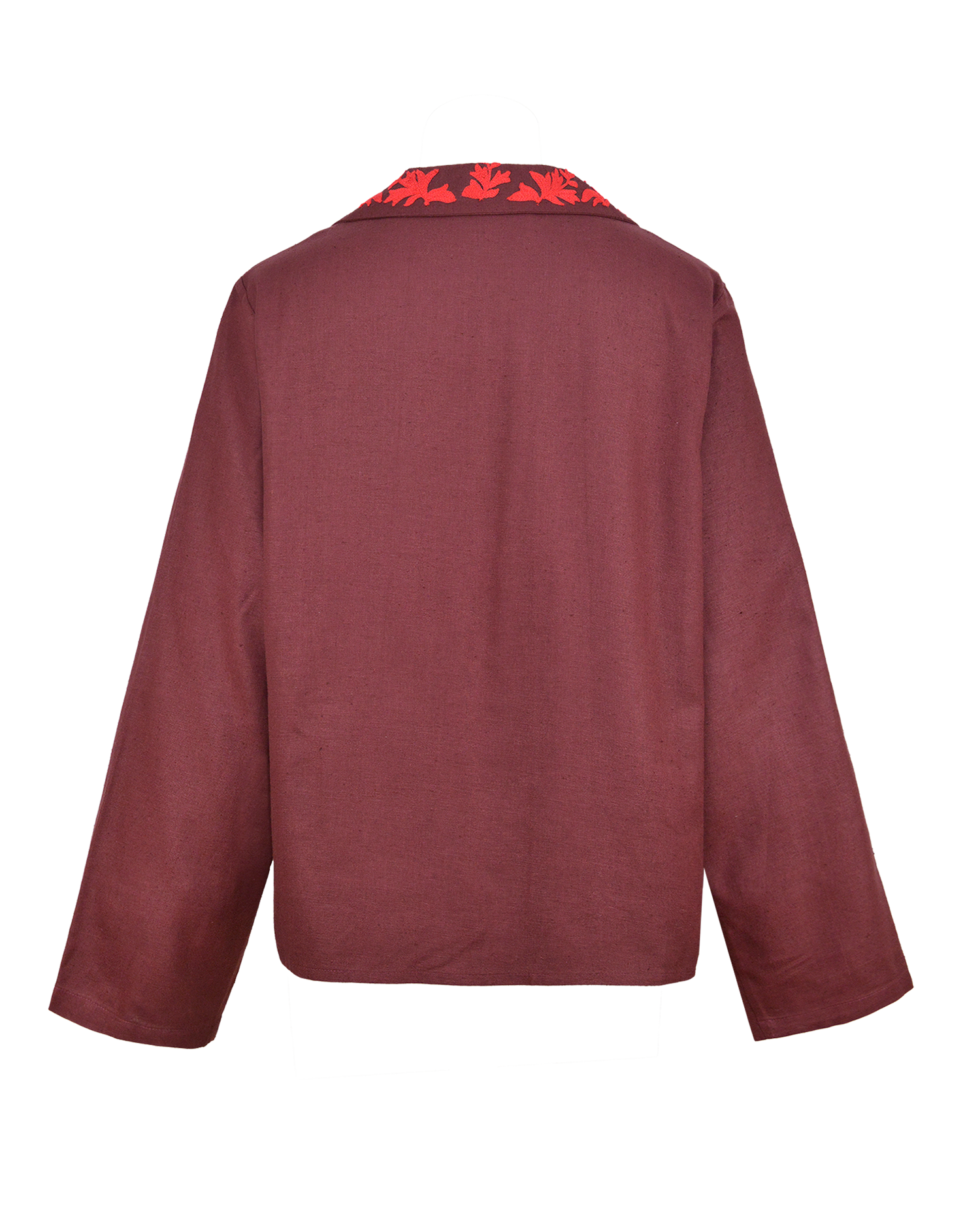 MACHA SHIRT - BURGUNDY