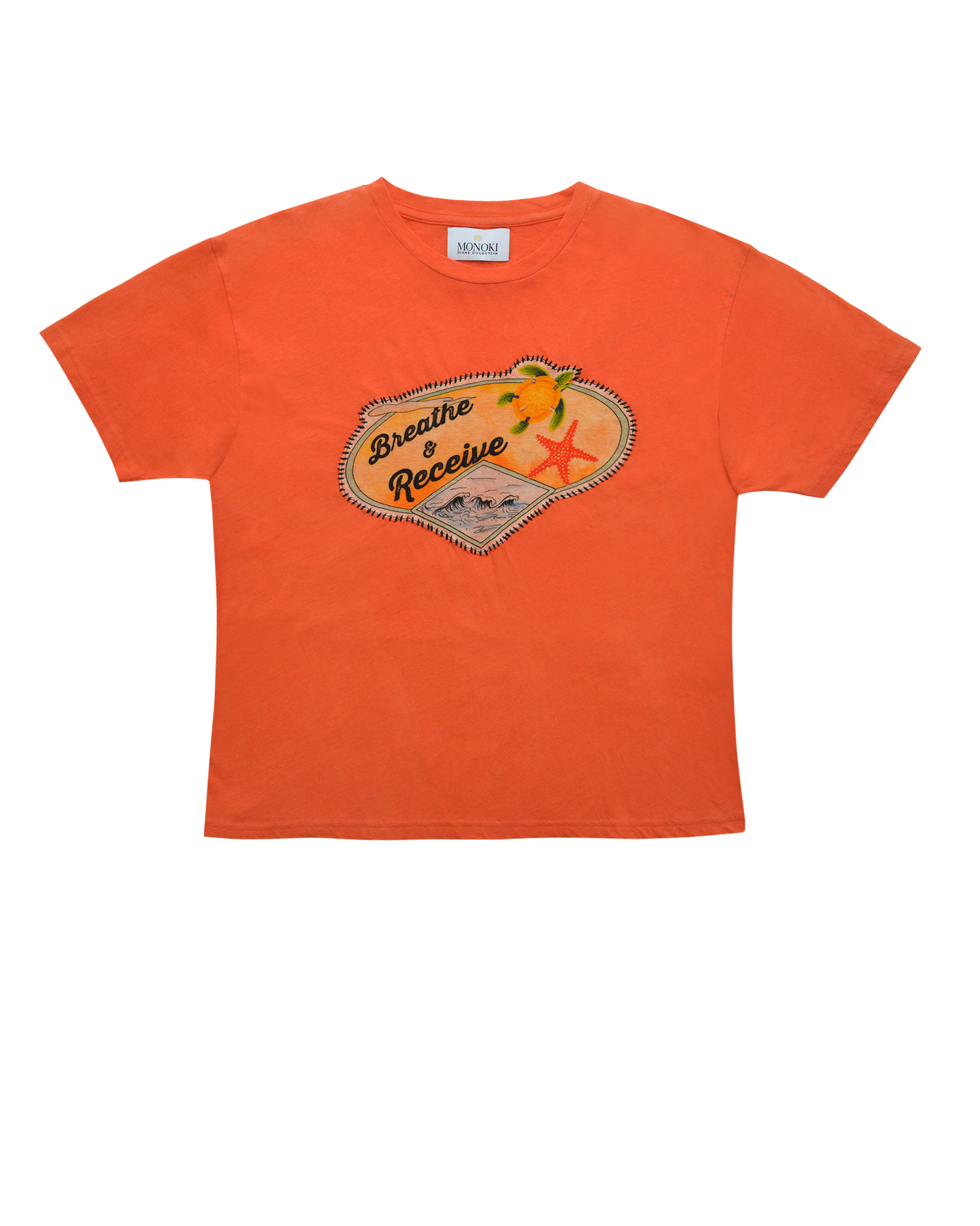 BREATHE TEE – ORANGE