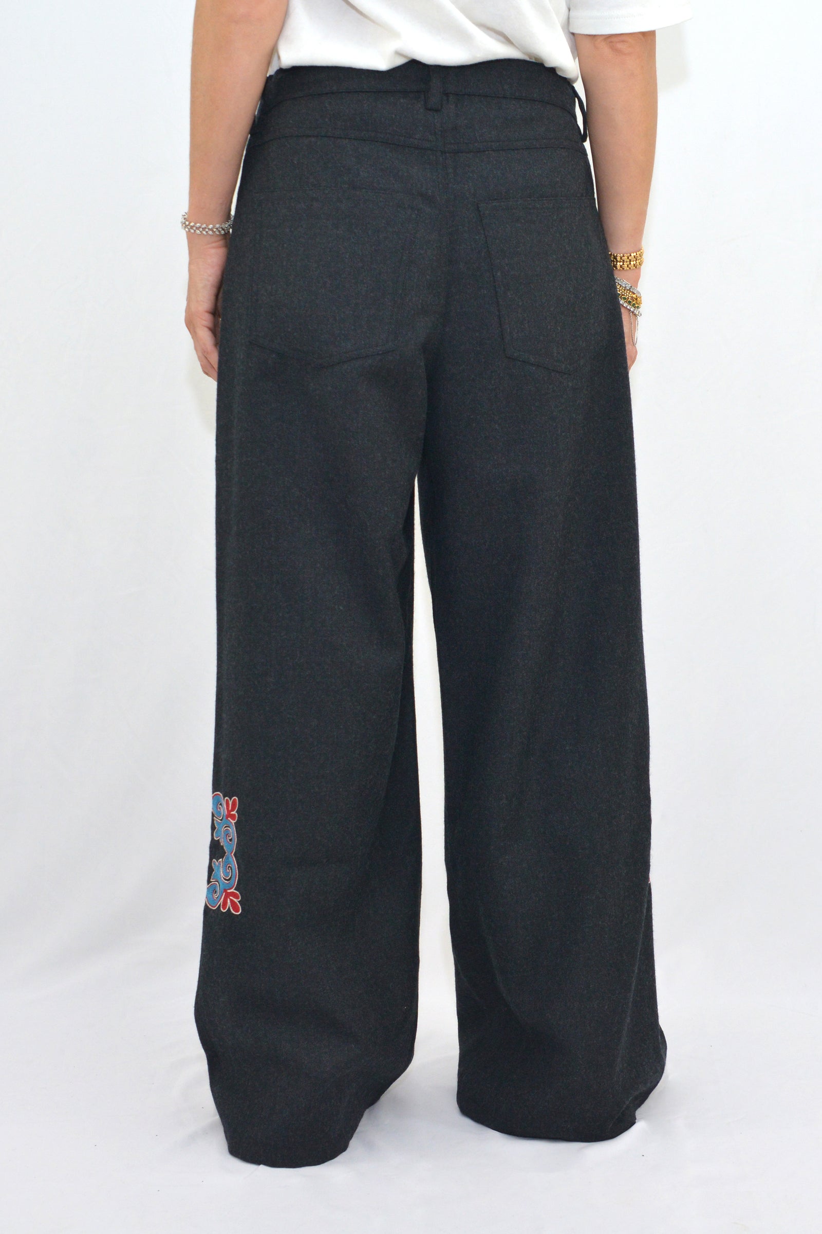 FARWEST PANTS - DARK GREY