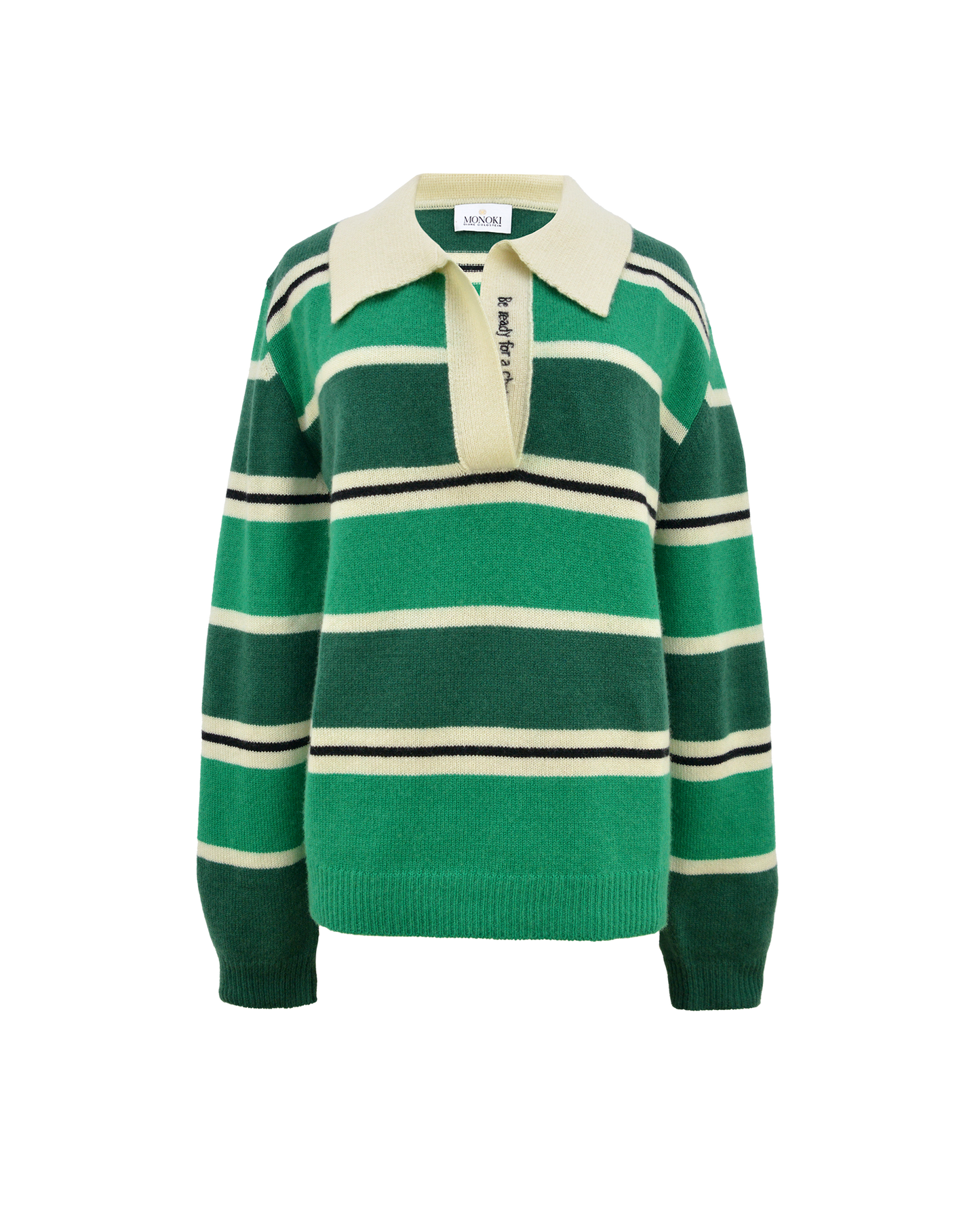 POLO SWEATER - GREEN