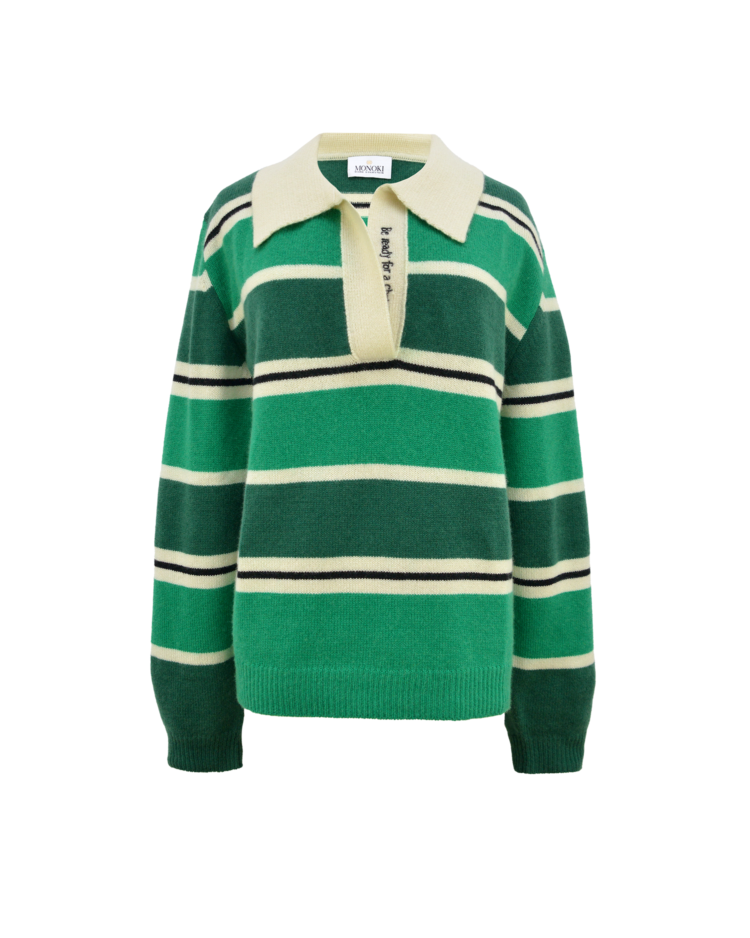 POLO SWEATER - GREEN