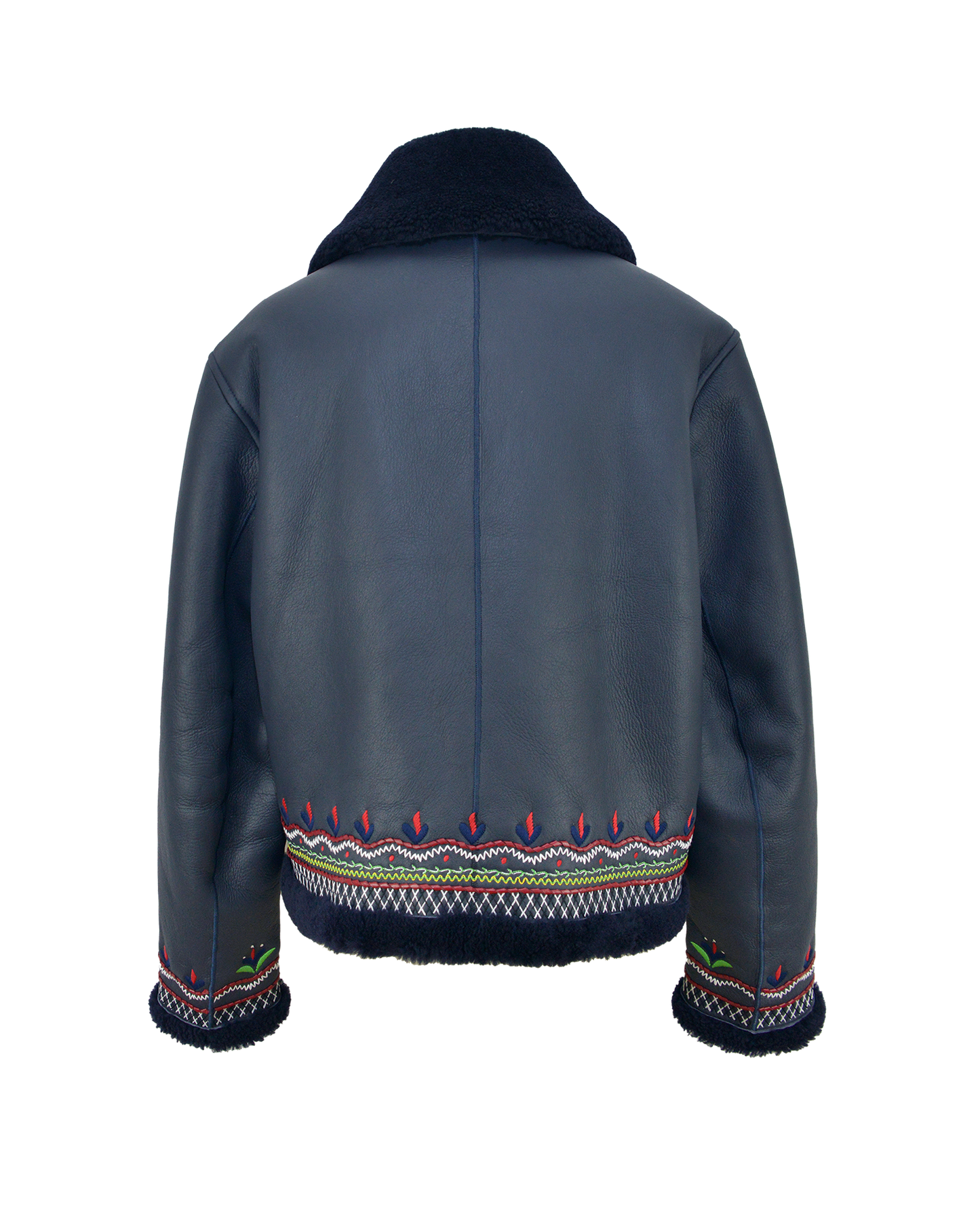 MAVERICK SHORT JACKET - NAVY