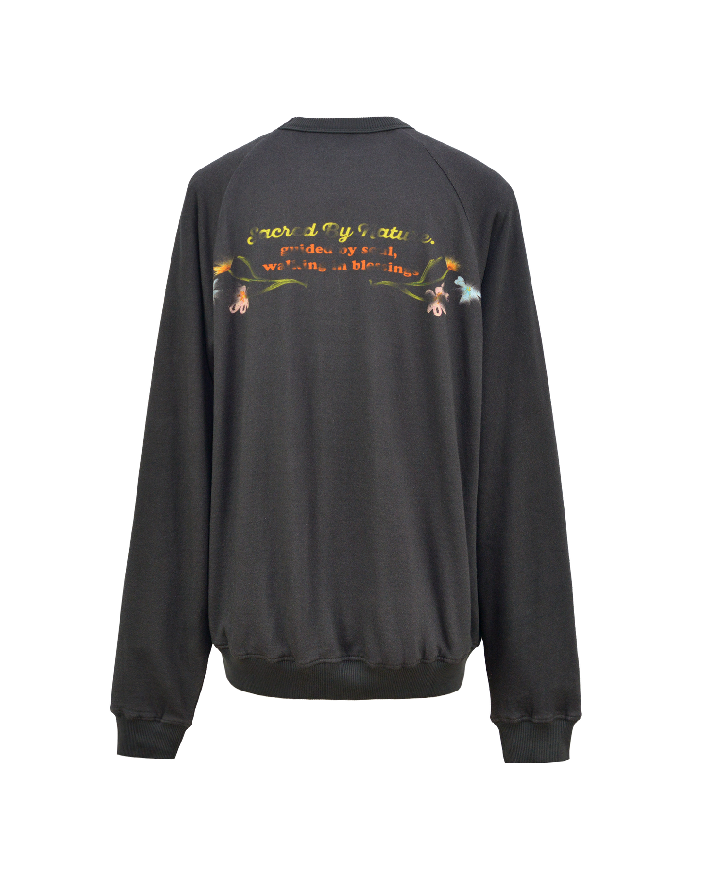 ETERNAL BLOOM SWEATSHIRT - DARK GREY