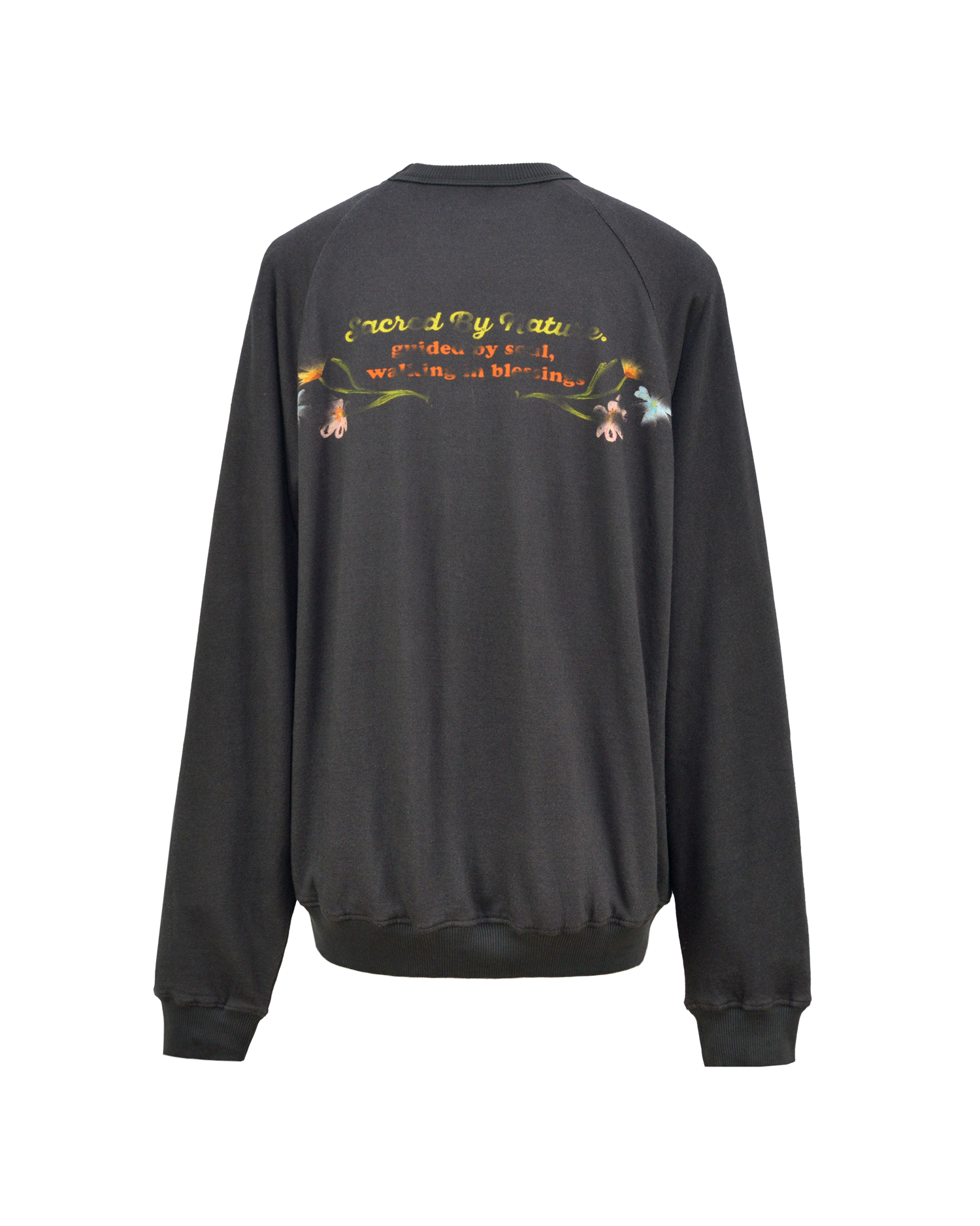 ETERNAL BLOOM SWEATSHIRT - DARK GREY