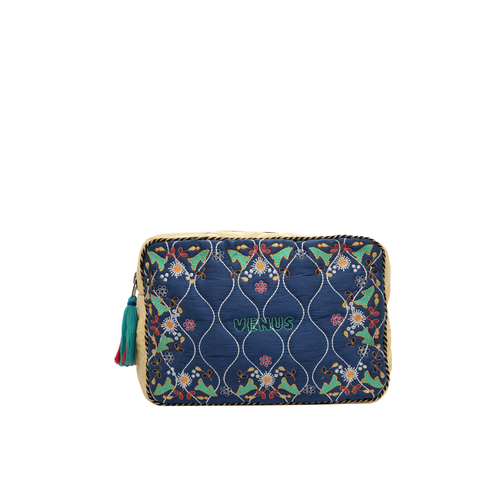 VENUS BIG POUCH - PUMPKIN NAVY