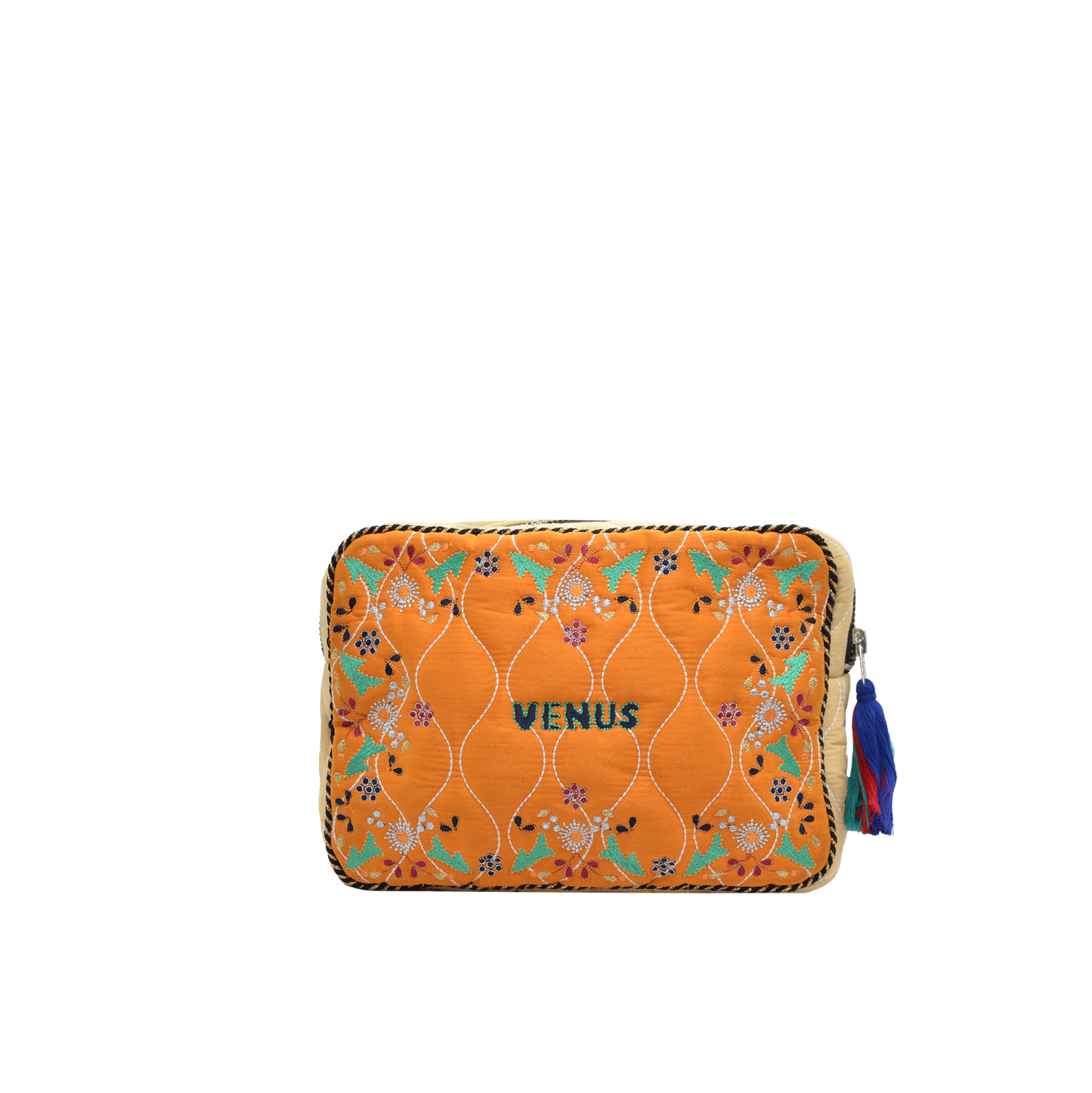 VENUS BIG POUCH - PUMPKIN NAVY