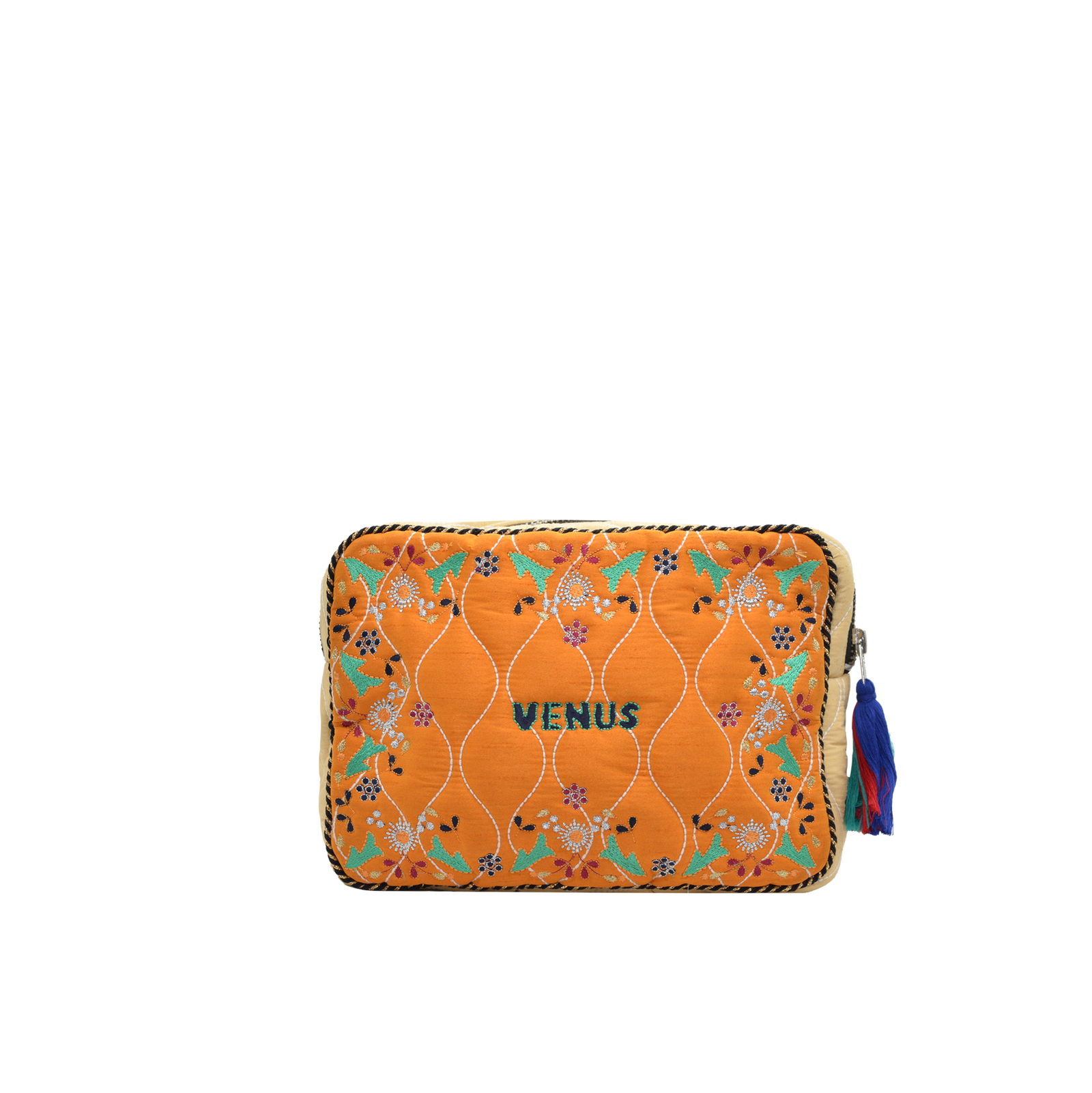 VENUS BIG POUCH - PUMPKIN NAVY