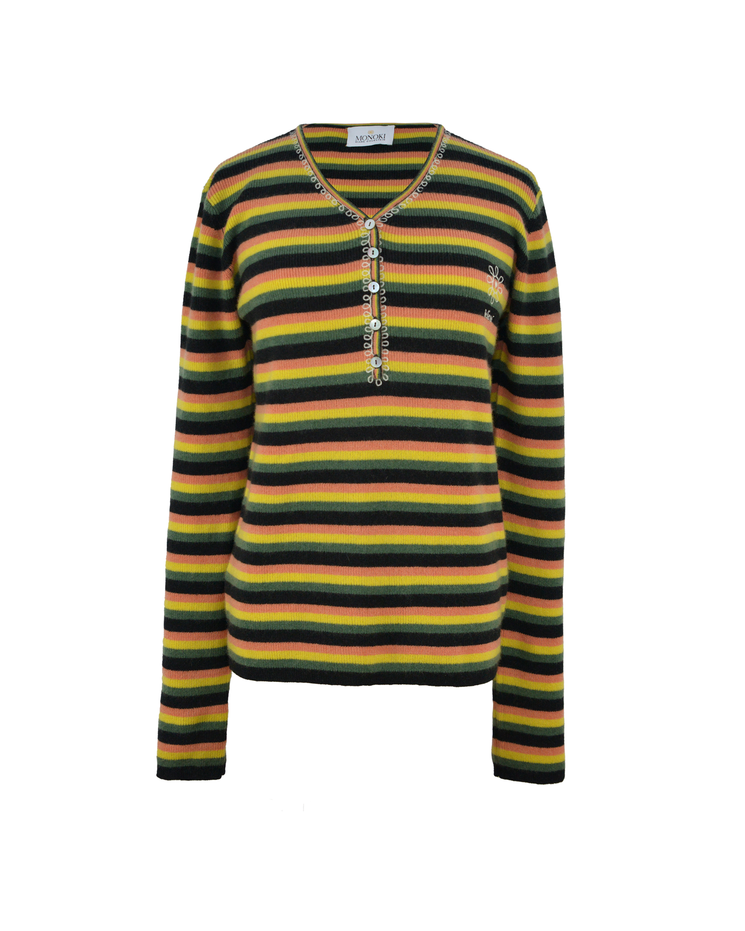 CUTIE SWEATER - GREEN YELLOW