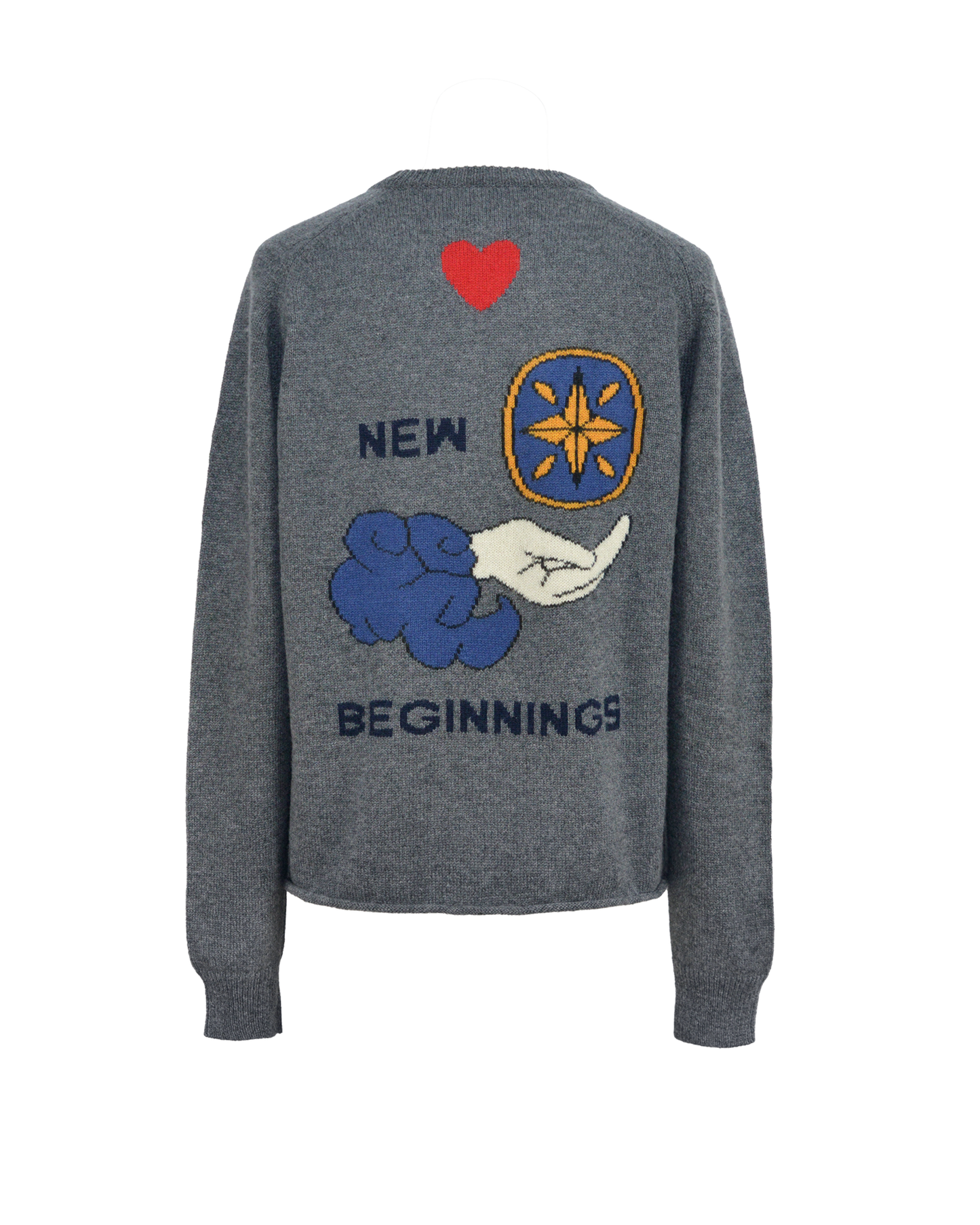 NEW BEGINNINGS SWEATER - GREY