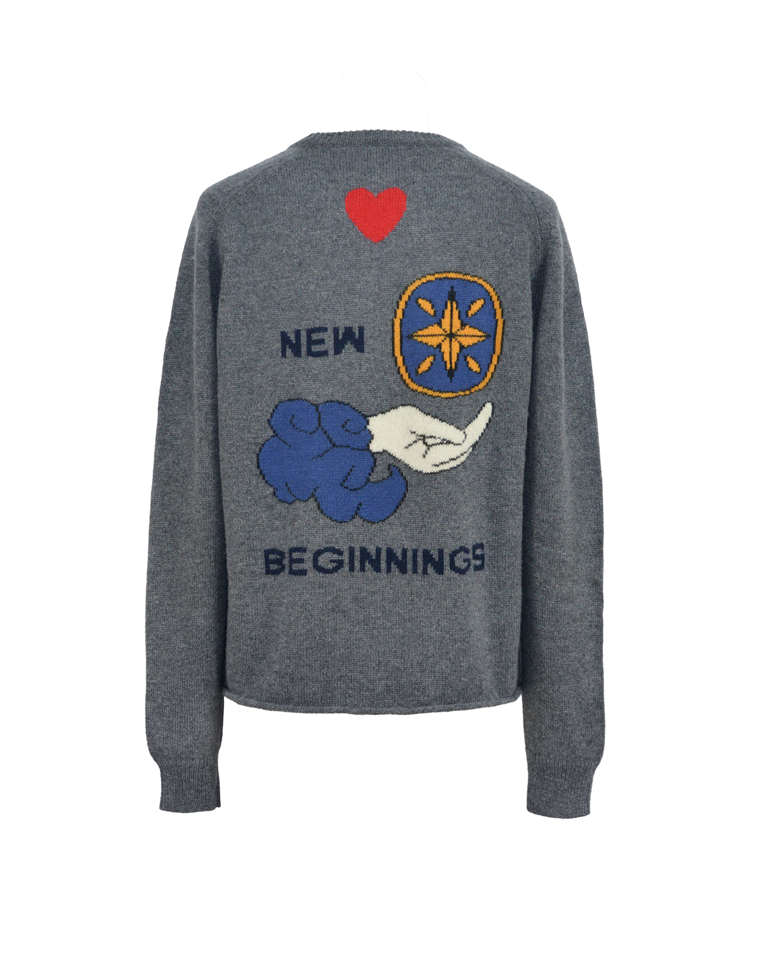 NEW BEGINNINGS SWEATER - GREY