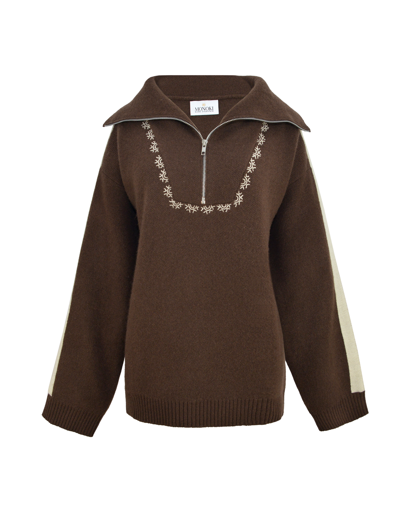 DIEGO SWEATER - BROWN