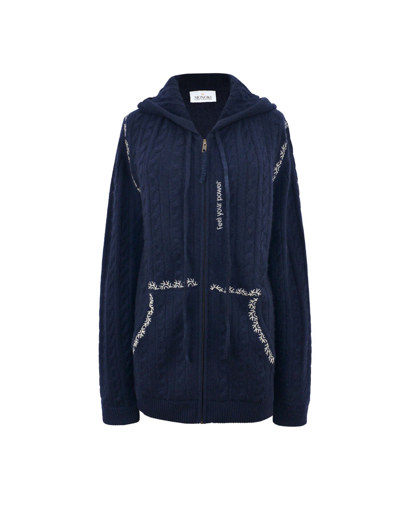 AMA HOODIE - NAVY