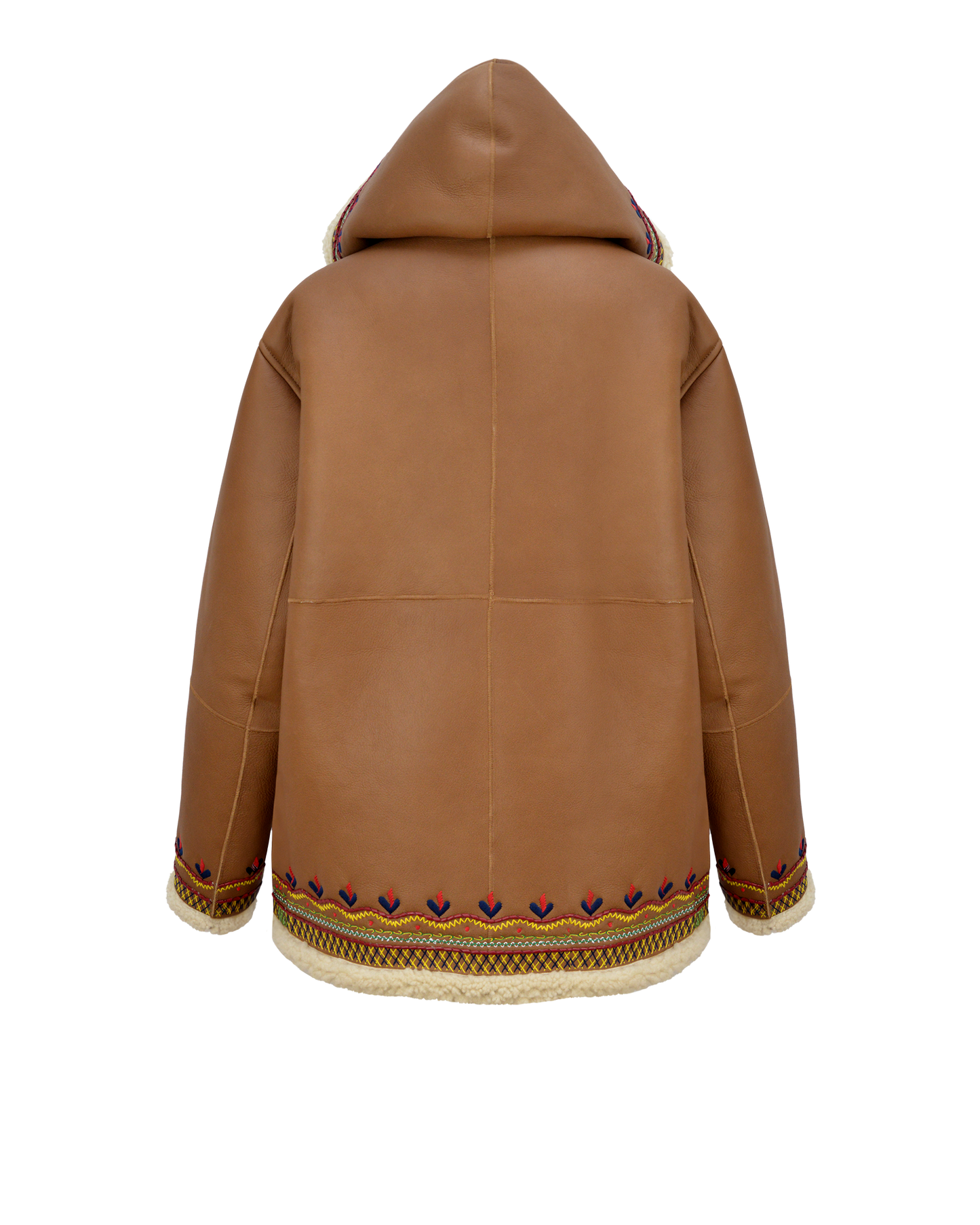 MAVERICK JACKET LONG - CAMEL