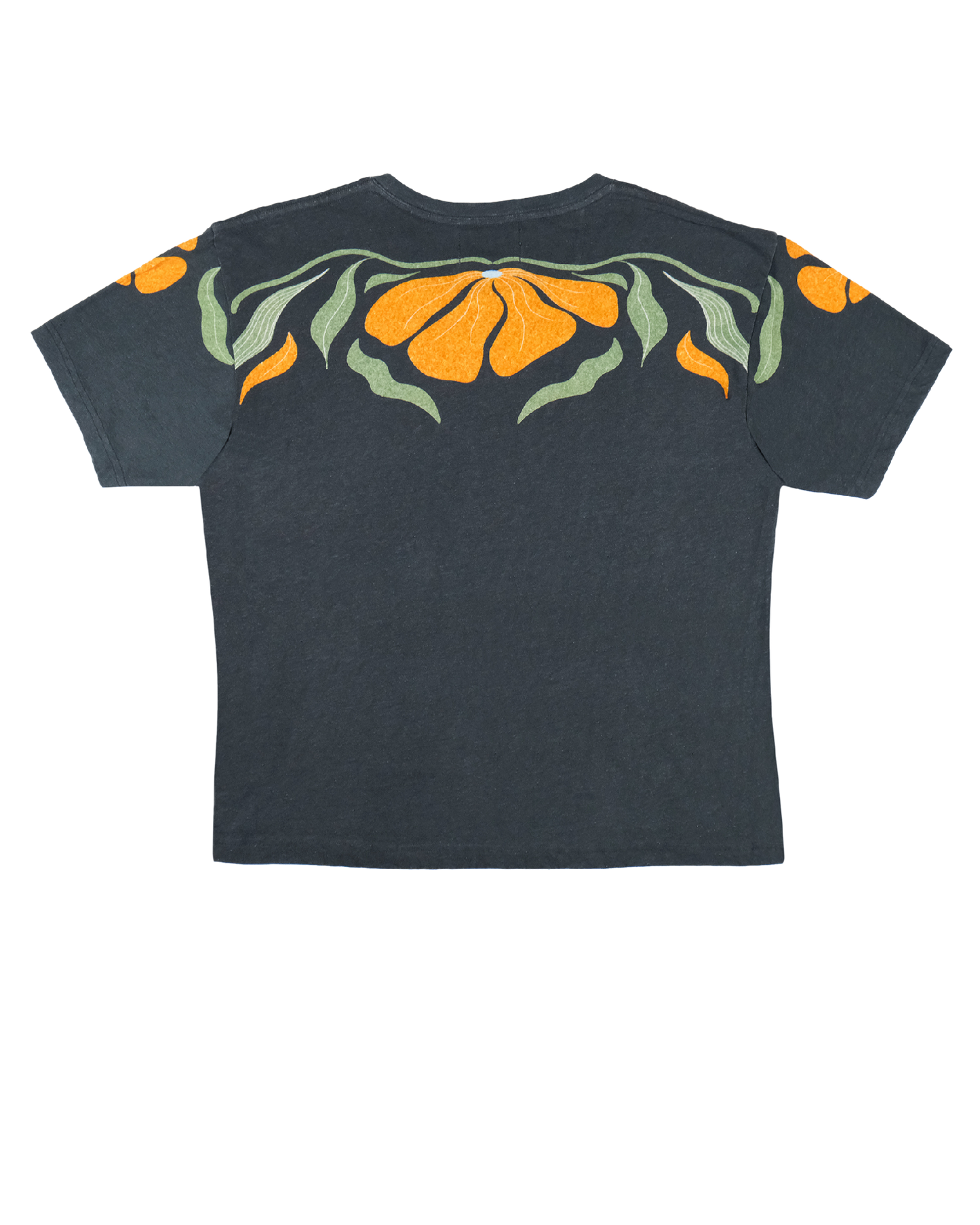 BLOOM TEE SHIRT - ANTHRACITE