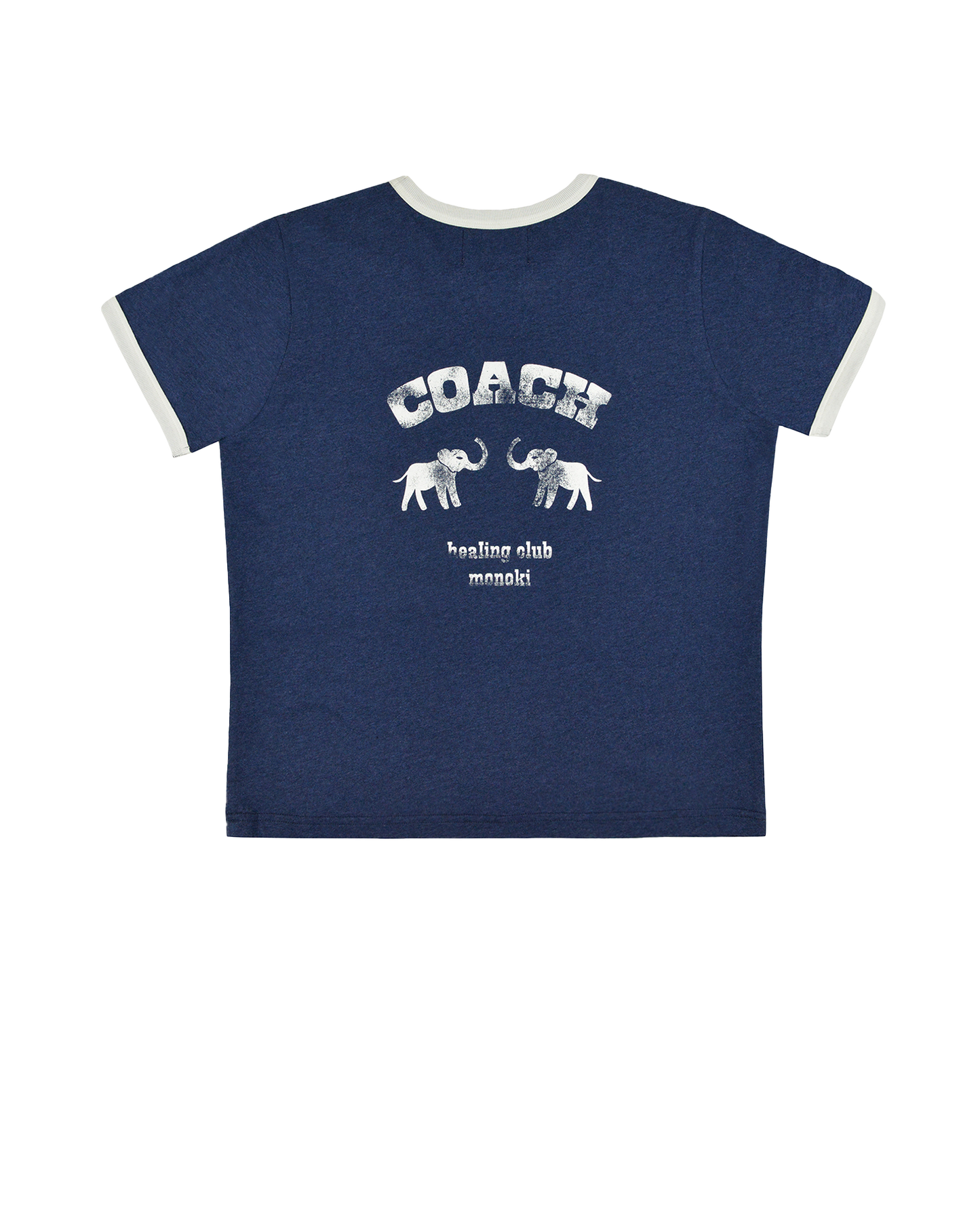 COACH TEE- NAVY
