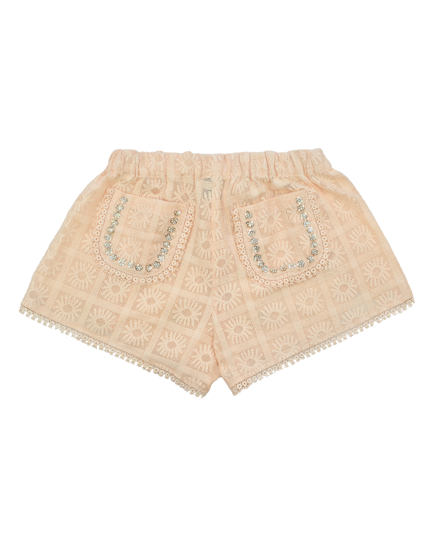 CRYSTAL SHORTS - NUDE