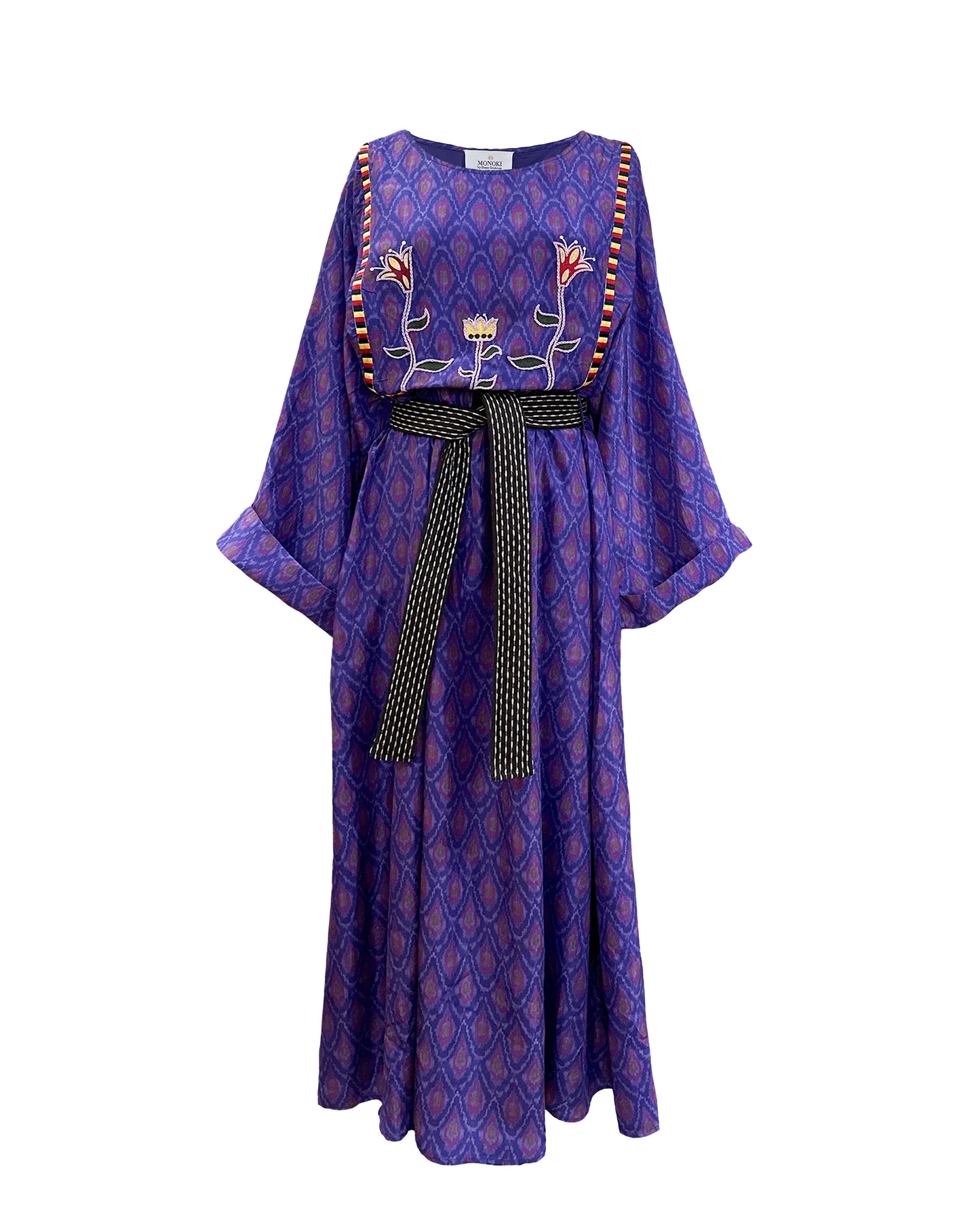 DEVA PURPLE SILK DRESS