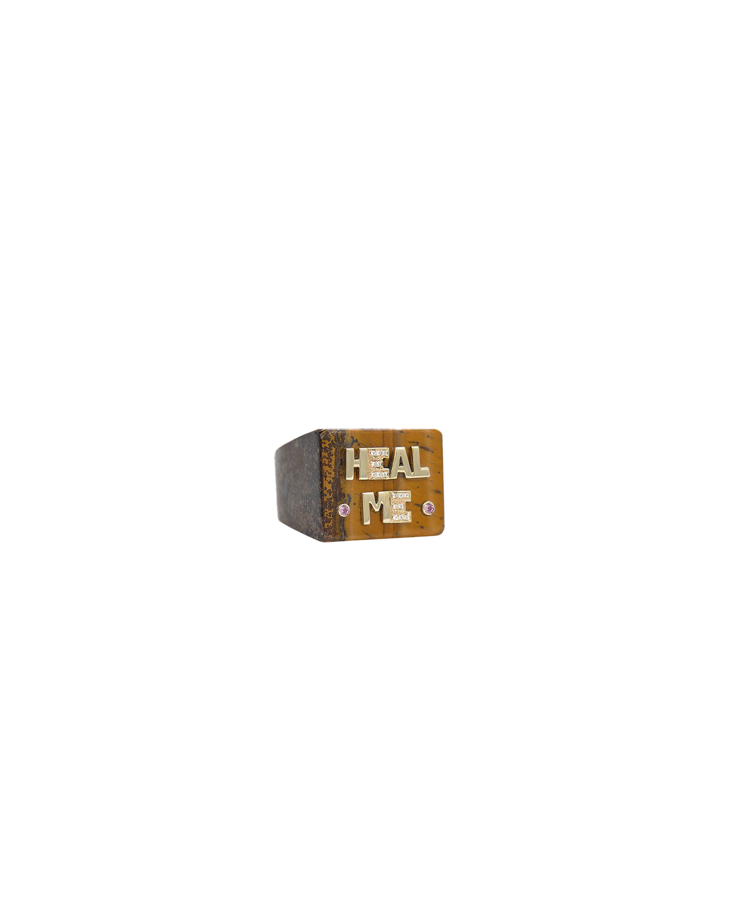 HEAL ME RING - TIGER EYE