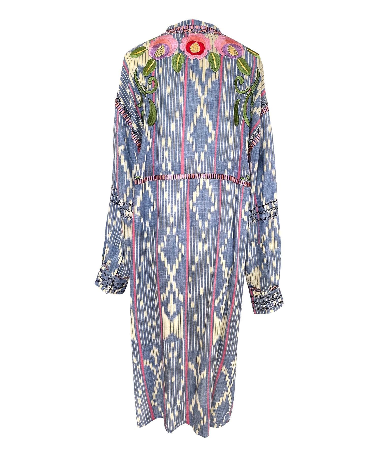 HIBISCUS IKAT DRESS