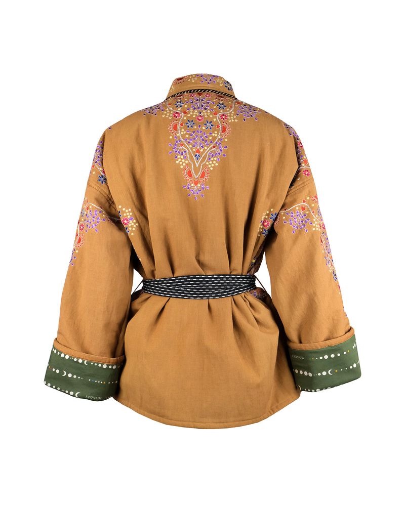 HOPE COTTON KIMONO CAMEL