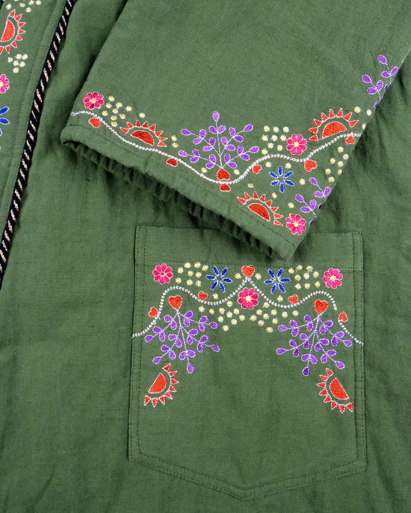 HOPE COTTON KIMONO KHAKI