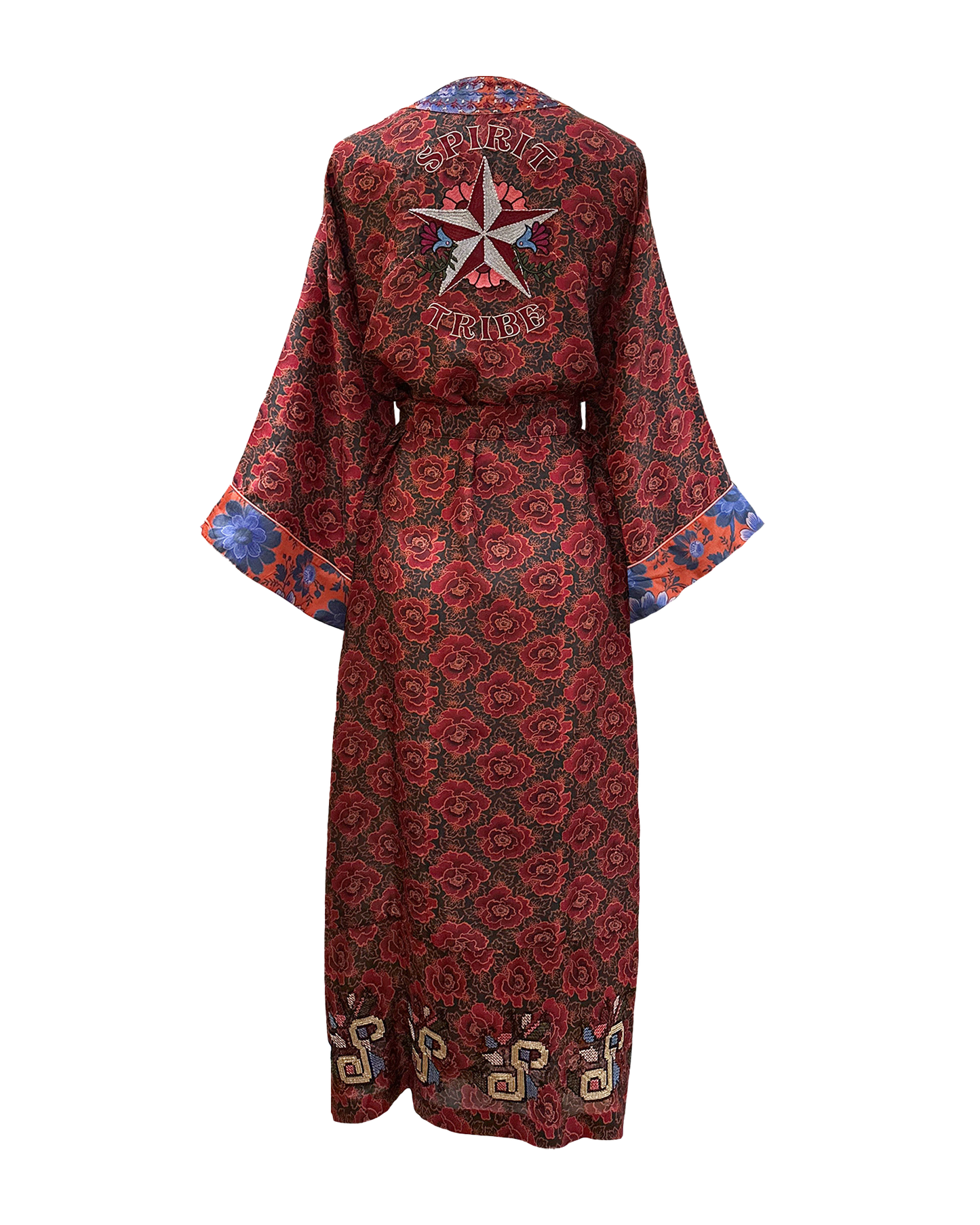 KING PATCHWORK RED DRESS