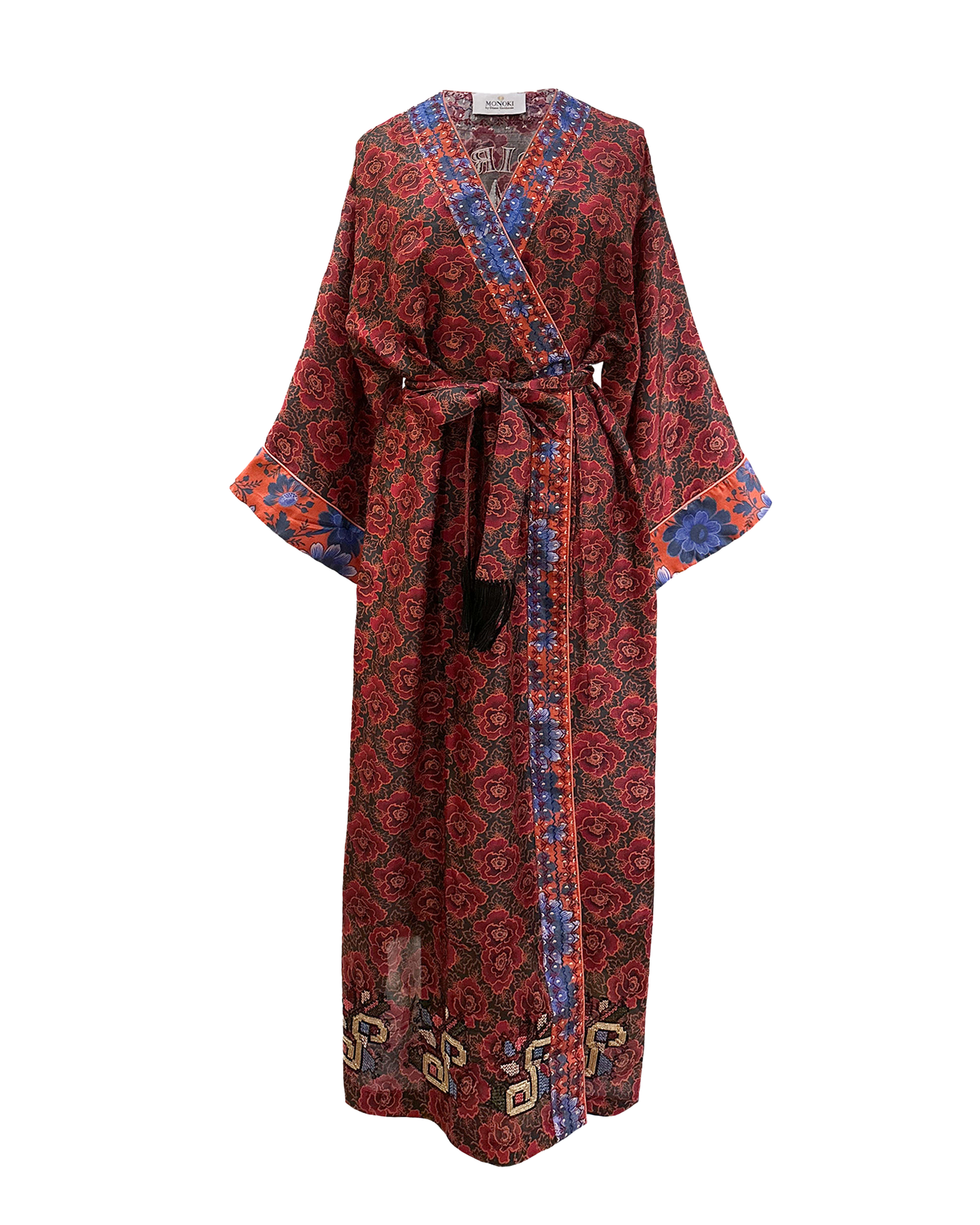 KING PATCHWORK RED DRESS