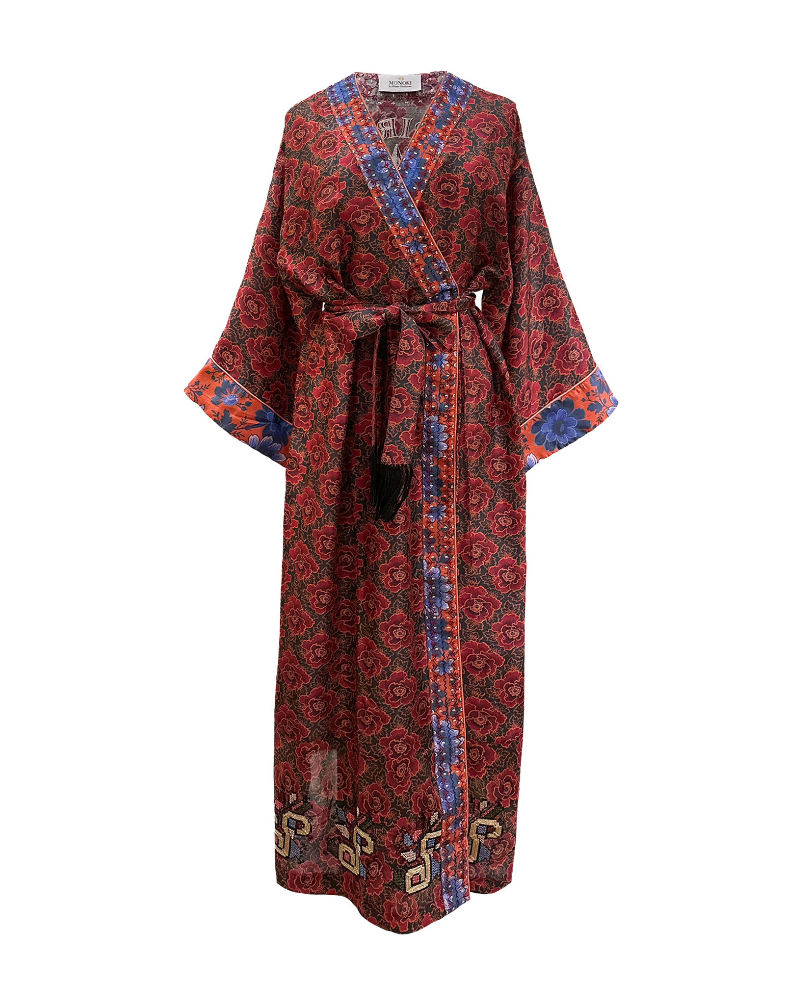 KING PATCHWORK RED DRESS
