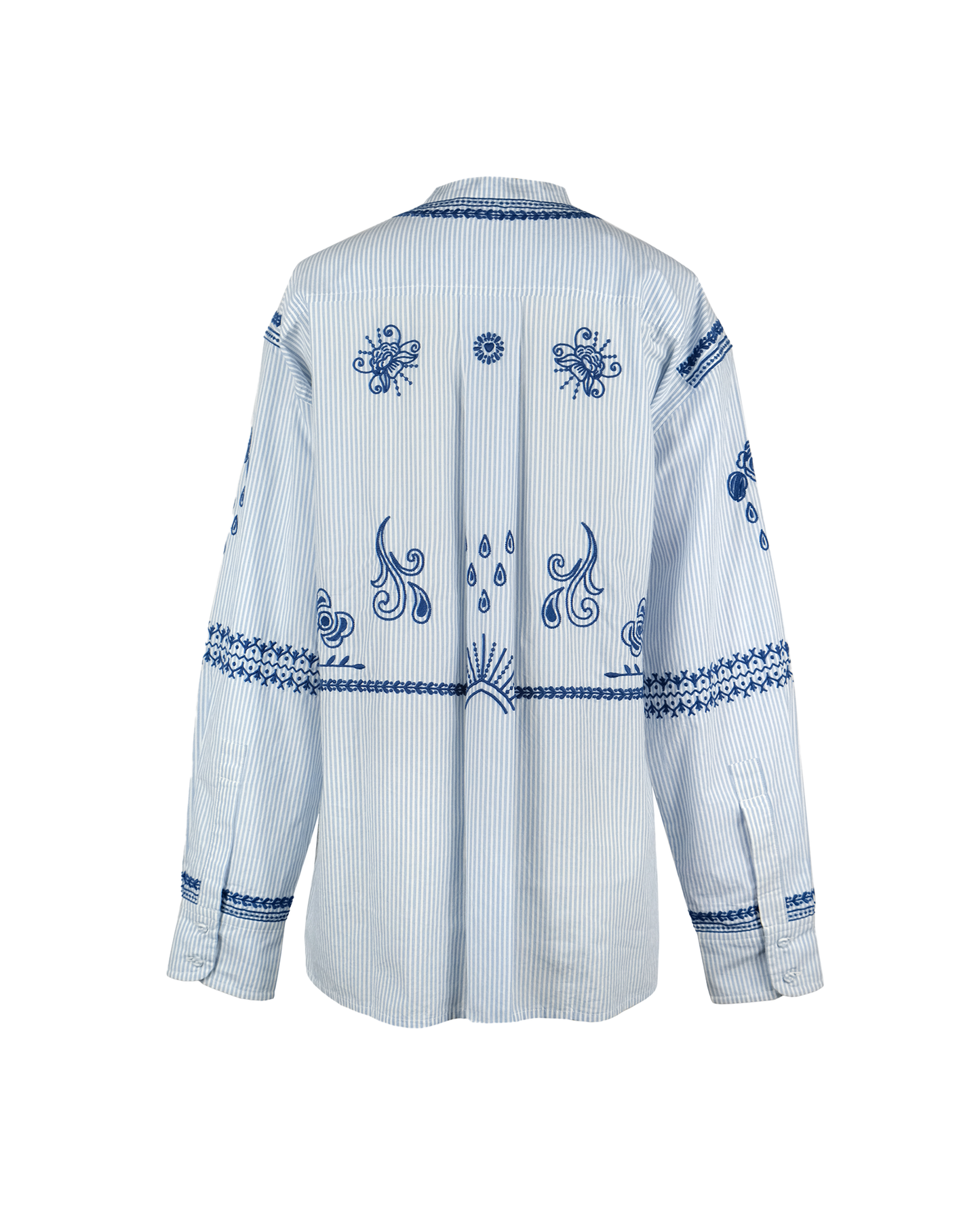 LION OXFORD BLUE STRIPES SHIRT