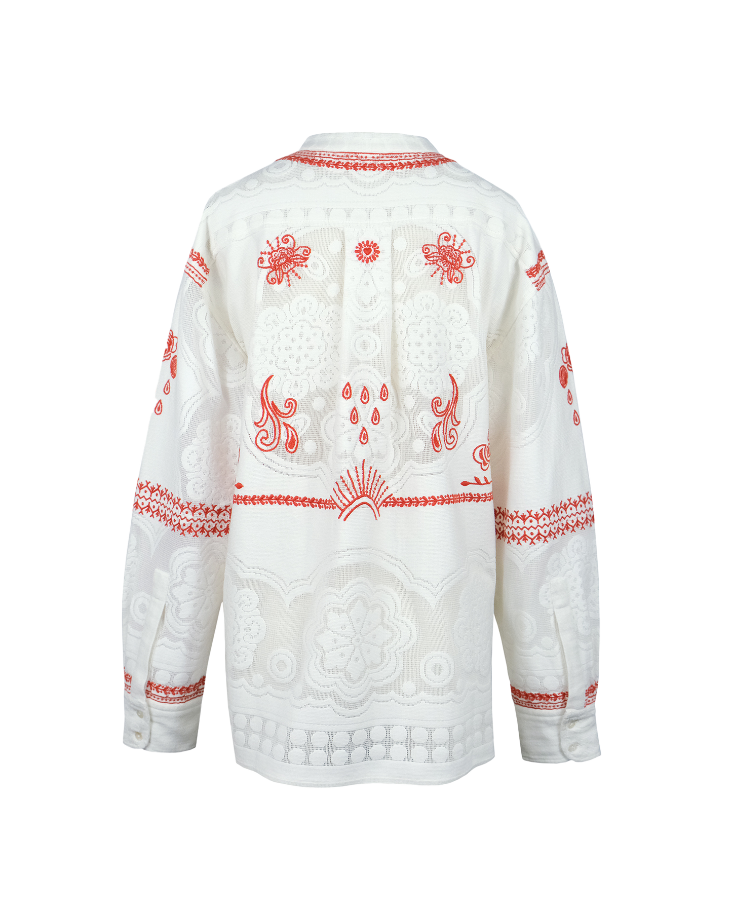LION MESH SHIRT OFF WHITE