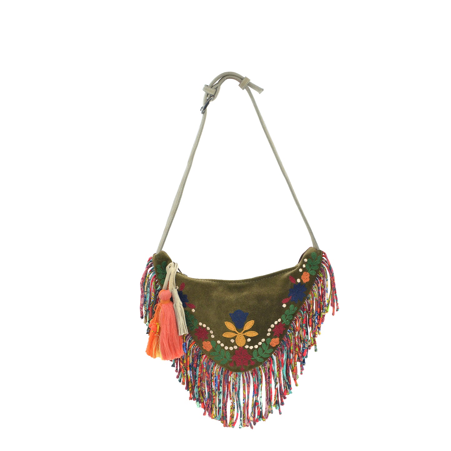MINI LOLLIPOP SUEDE BAG
