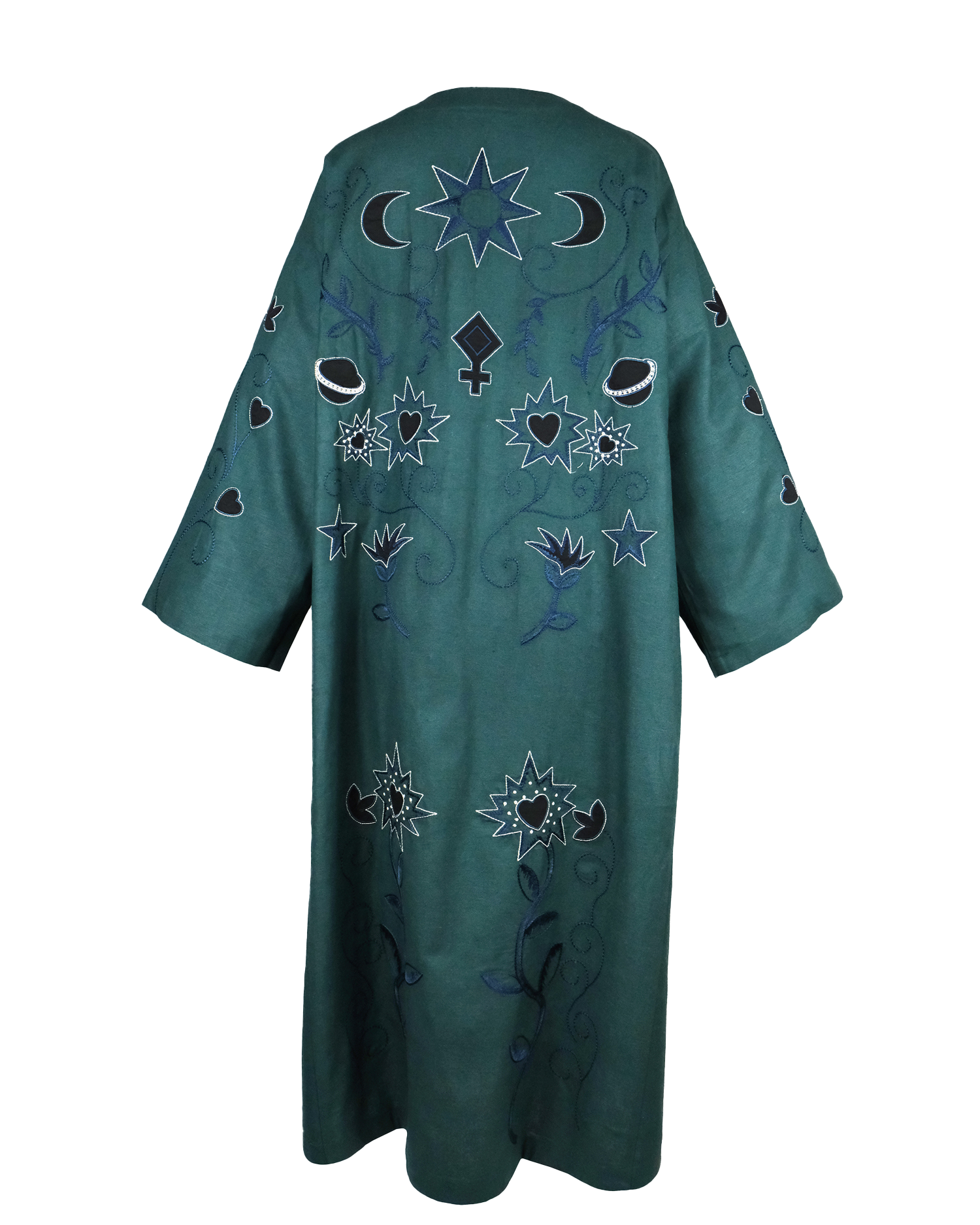 LORETTA FOREST DRESS