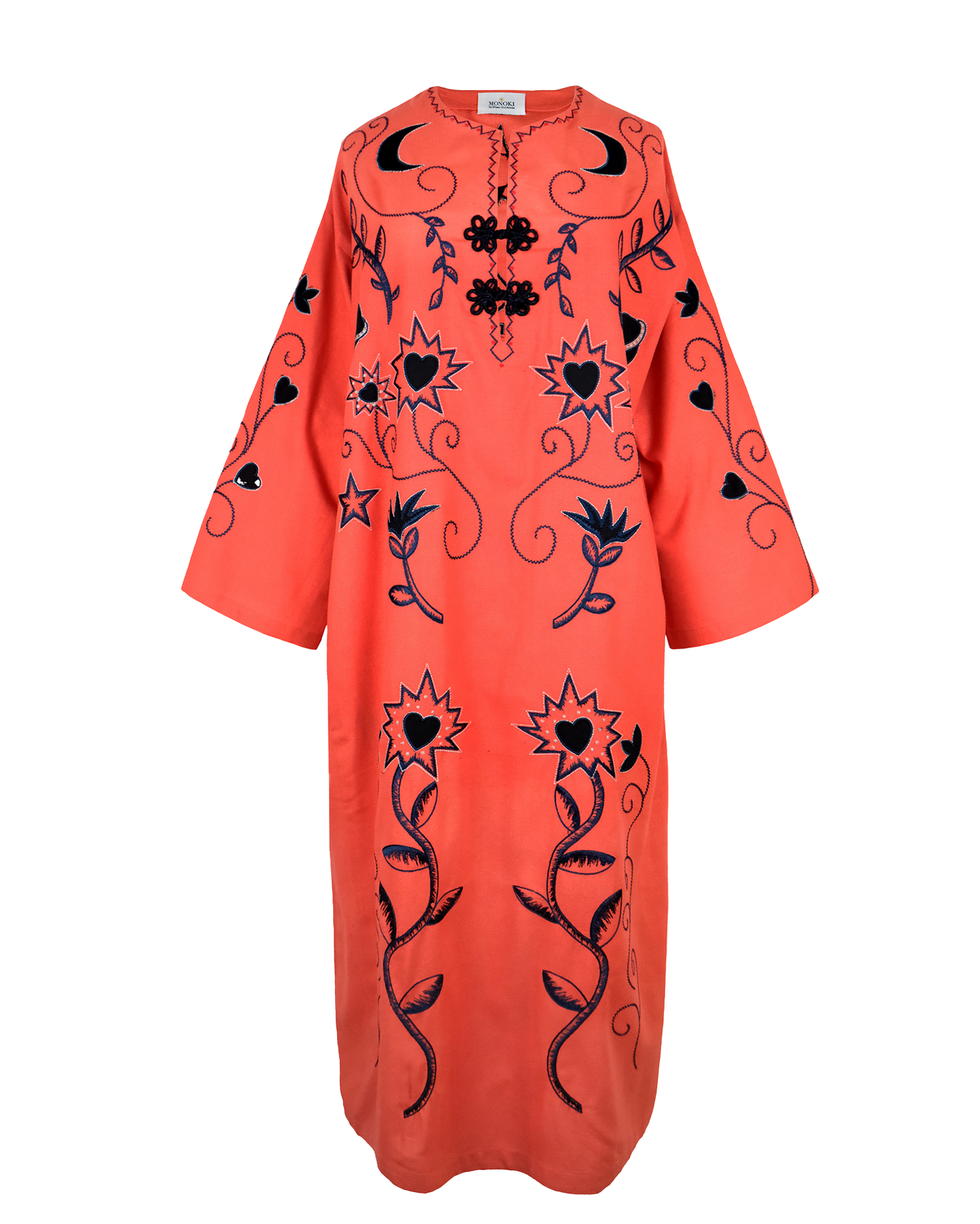 LORETTA PEACH DRESS